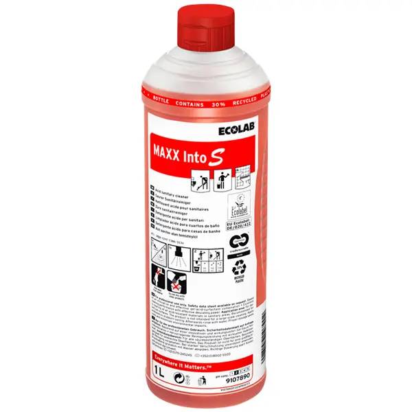 Ein Bild von Ecolab MAXX Into S Sanitärreiniger - 1 Liter