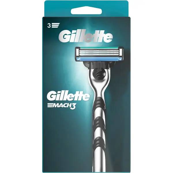 Ein Bild von Gillette Mach3 Rasierapparat - 1 Stück