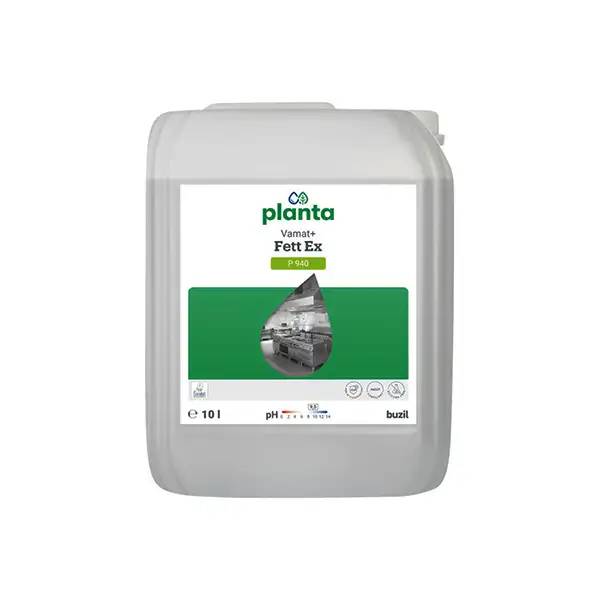 Ein Bild von Buzil Planta Vamat+ Fett Ex P940 Öl- & Fettlöser - 10 Liter