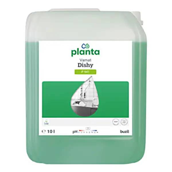 Ein Bild von Buzil Planta Vamat Dishy P941 Geschirrspülmittel & Neutralreiniger - 10 Liter