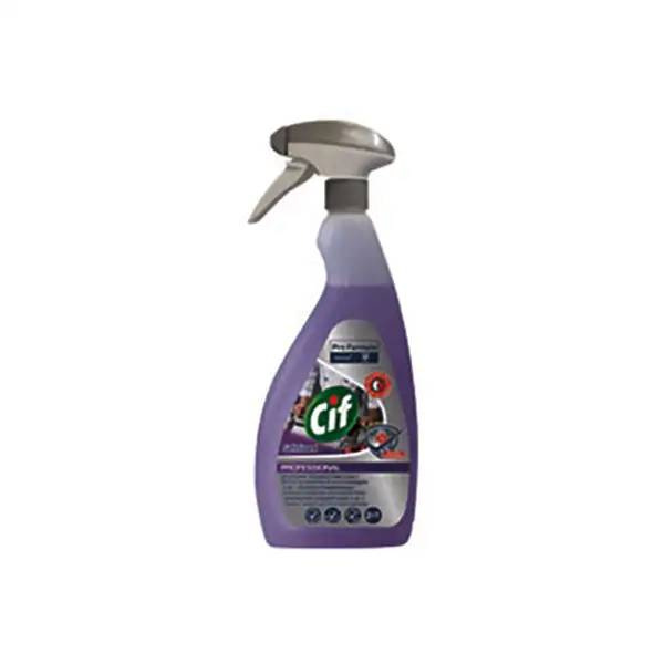 Ein Bild von Diversey Cif Professional Desinfektionsreiniger - 6 x 750 ml