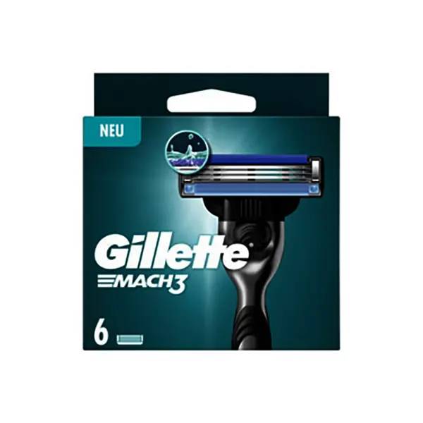 Gillette MACH3 System-Rasierklingen - 6 Stück