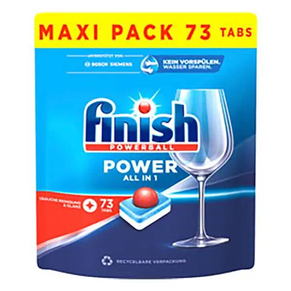 finish Power All in 1 Tabs - 73 Tabs