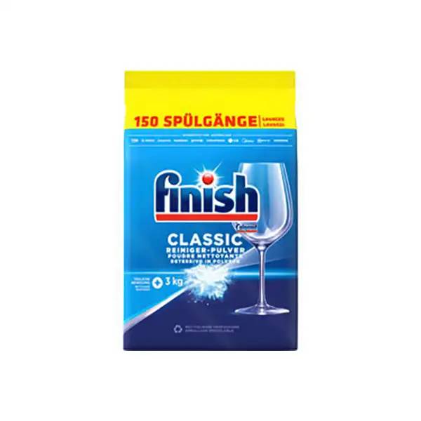 Ein Bild von finish Classic Reiniger-Pulver - 3 kg