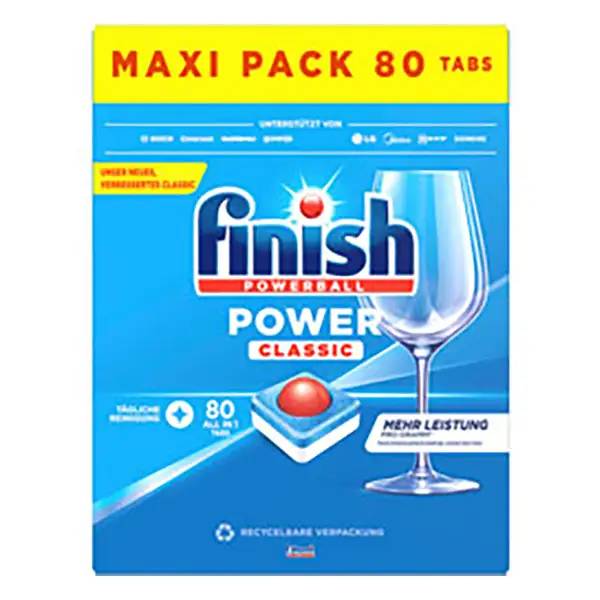 Ein Bild von finish Power Classic Tabs - 80 Tabs