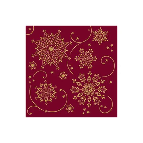 Ein Bild von Mank Linclass Serviette - Cristal bordeaux