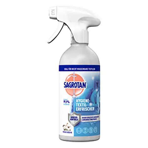 Ein Bild von Sagrotan Hygiene-Textil-Erfrischer - 500 ml