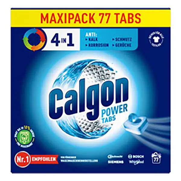 Ein Bild von Calgon 4in1 Power Tabs - 77 Tabs