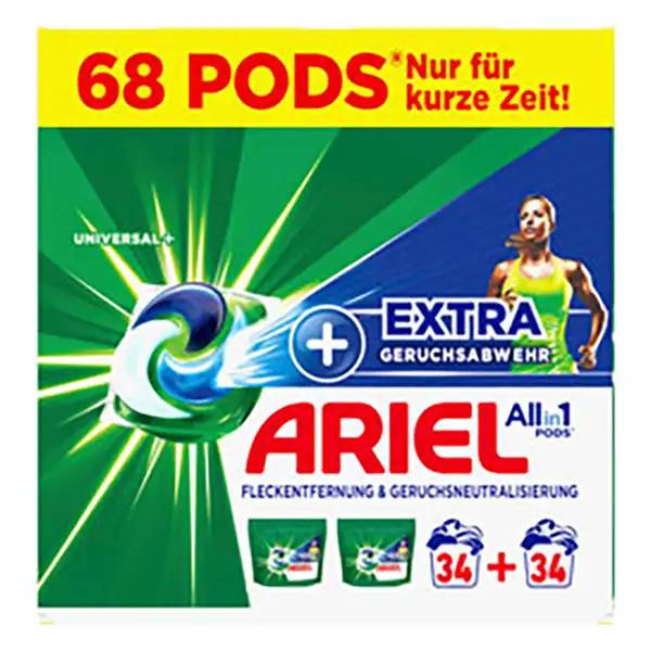 Ariel Allin1 Pods Universal+ Extra Vollwaschmittel - 68 Pods