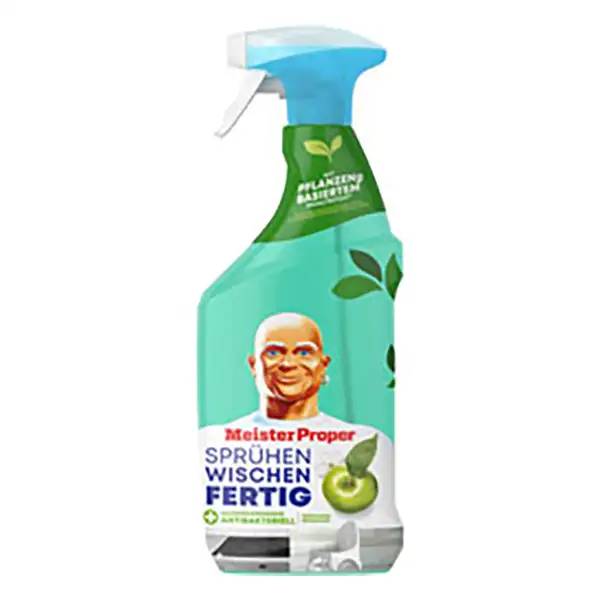 Ein Bild von Mr. Proper Sprühen-Wischen-Fertig Spray antibakterieller Allzweckreiniger - 800 ml