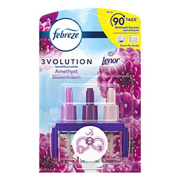 Ein Bild von Febreze 3Volution Duftstecker Nachfüller - Amethyst Blütentraum