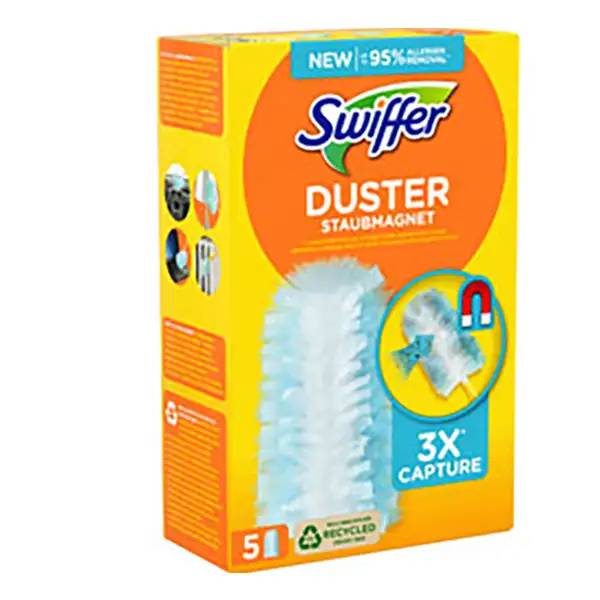 Ein Bild von Swiffer Staubmagnet Staubwischer (Nachfüllpack) - 5 Tücher