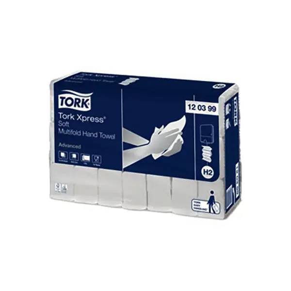 Tork Xpress Multifold H2 Falthandtuch weiß - 21x34 cm