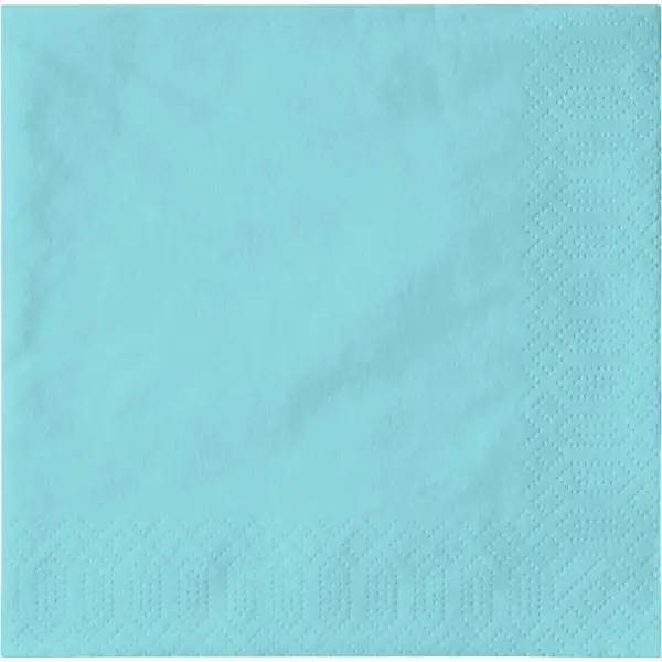 Ein Bild von Duni Tissue-Serviette - mint blue