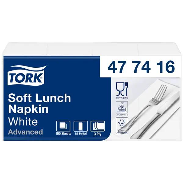 Tork Soft Lunchserviette Advanced - weiß