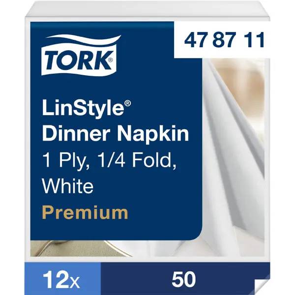 Tork LinStyle Premium Serviette - weiß