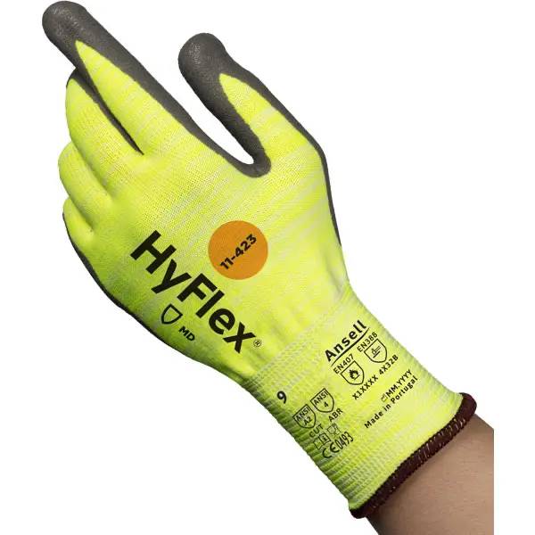 Ein Bild von Ansell HyFlex 11-423 Schnittschutzhandschuh - 7