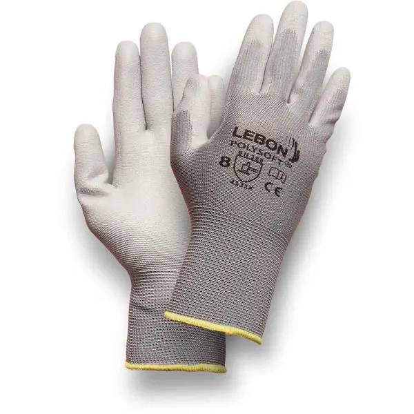 Ein Bild von Lebon Nahtloser Strickhandschuh Polysoft - 9