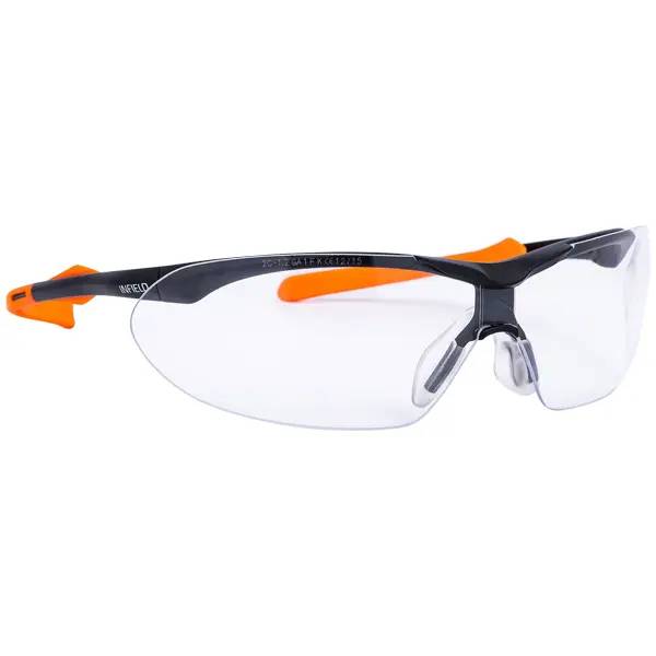 Ein Bild von infield Schutzbrille Windor - schwarz/orange