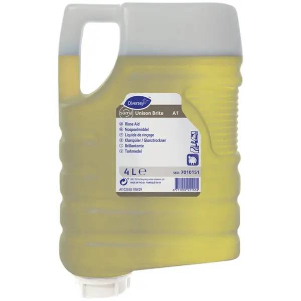 Ein Bild von Suma Unison Brite A1 Klarspüle - 4 Liter