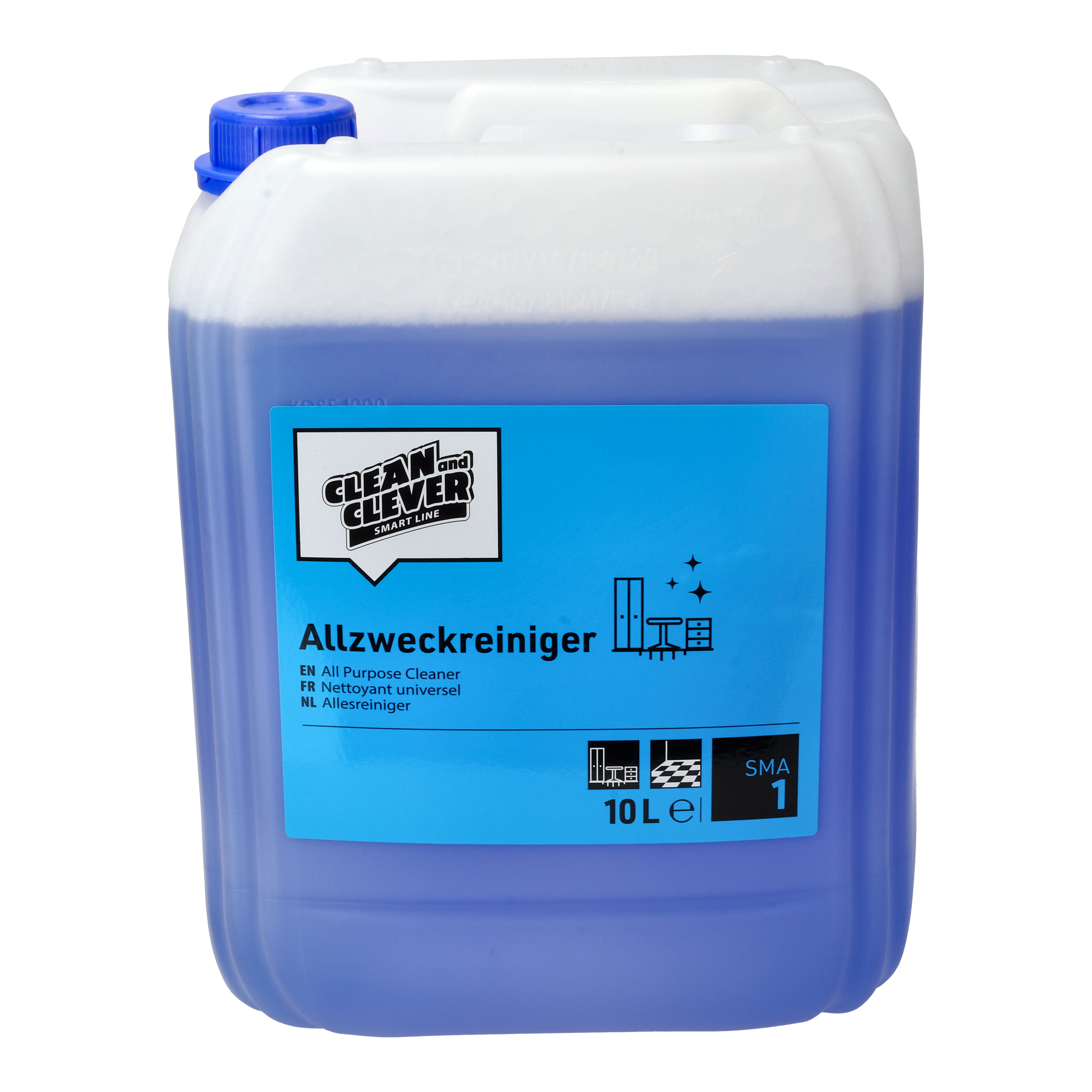 Ein Bild von CLEAN and CLEVER SMART Allzweckreiniger SMA1 - 10 Liter