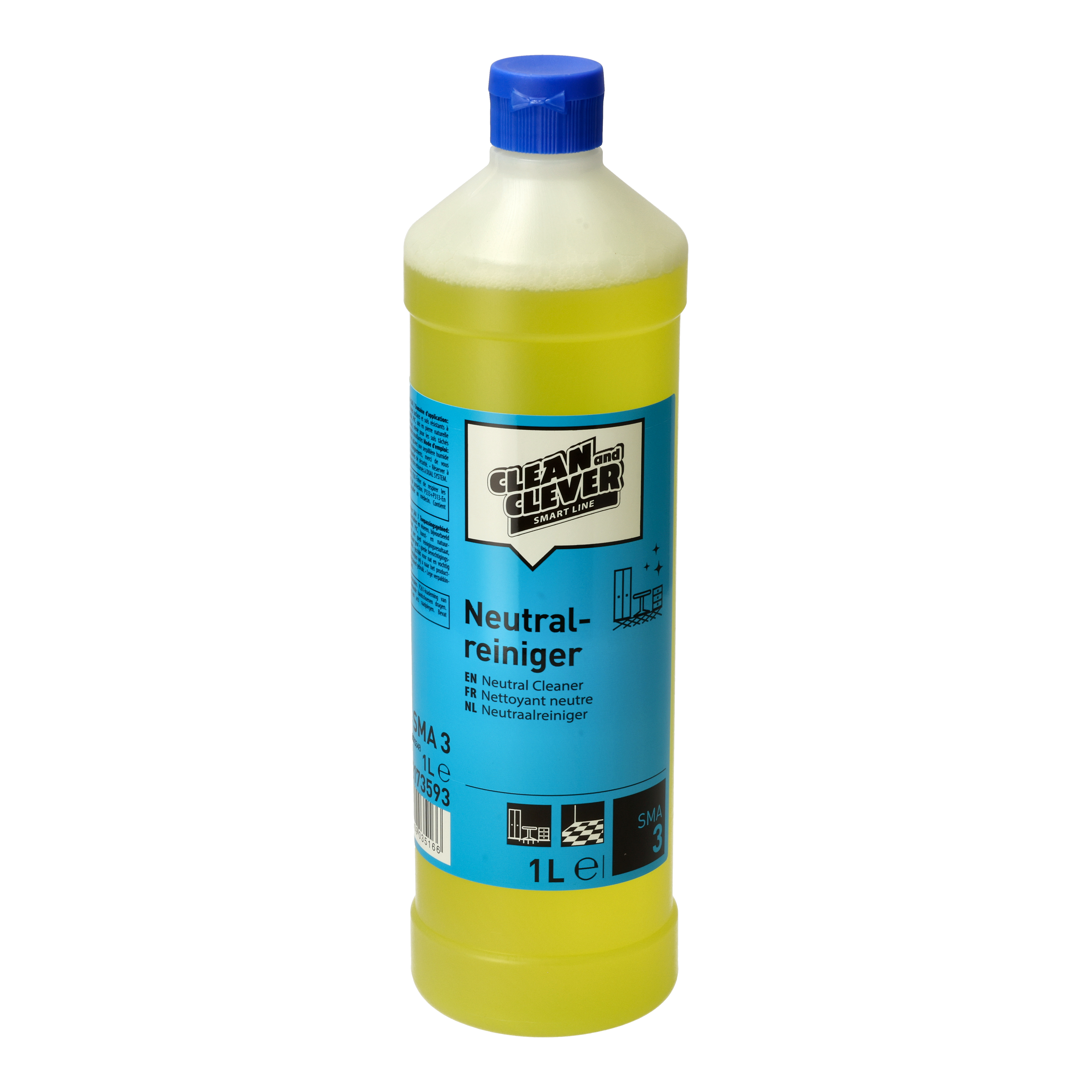 Ein Bild von CLEAN and CLEVER SMART Neutralreiniger SMA3 - 1 Liter