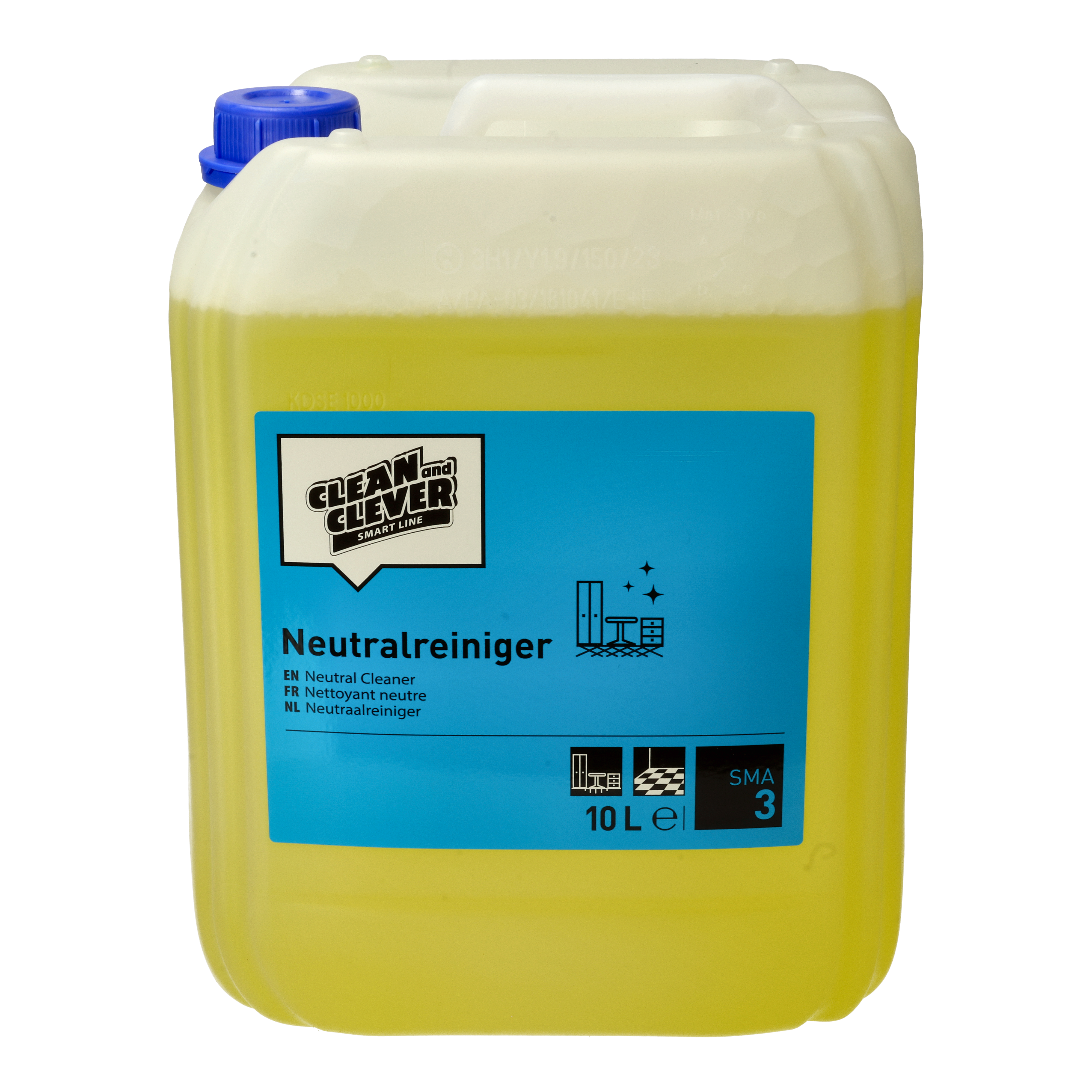 Ein Bild von CLEAN and CLEVER SMART Neutralreiniger SMA3 - 10 Liter