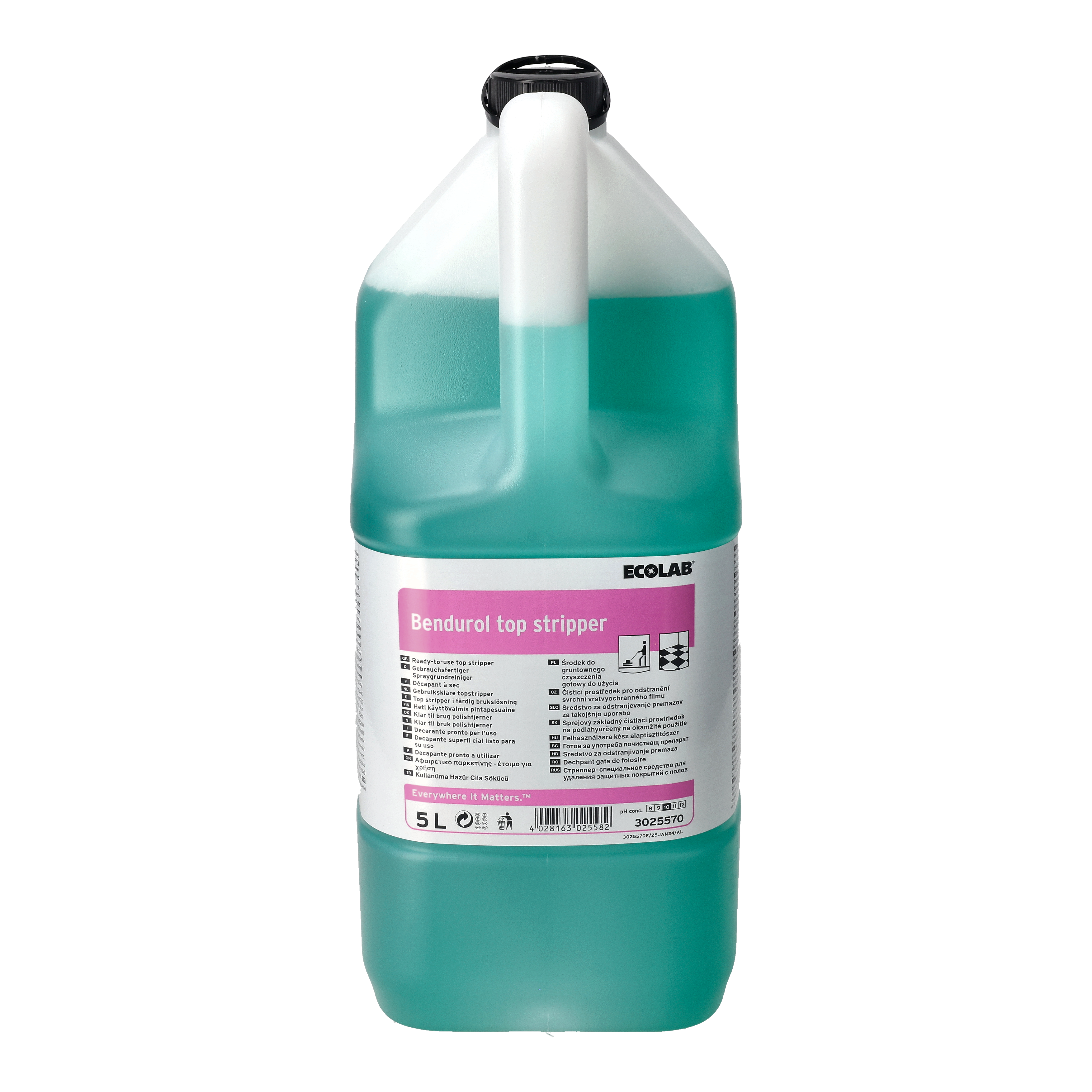 Ein Bild von Ecolab Bendurol top stripper Spraygrundreiniger - 5 Liter