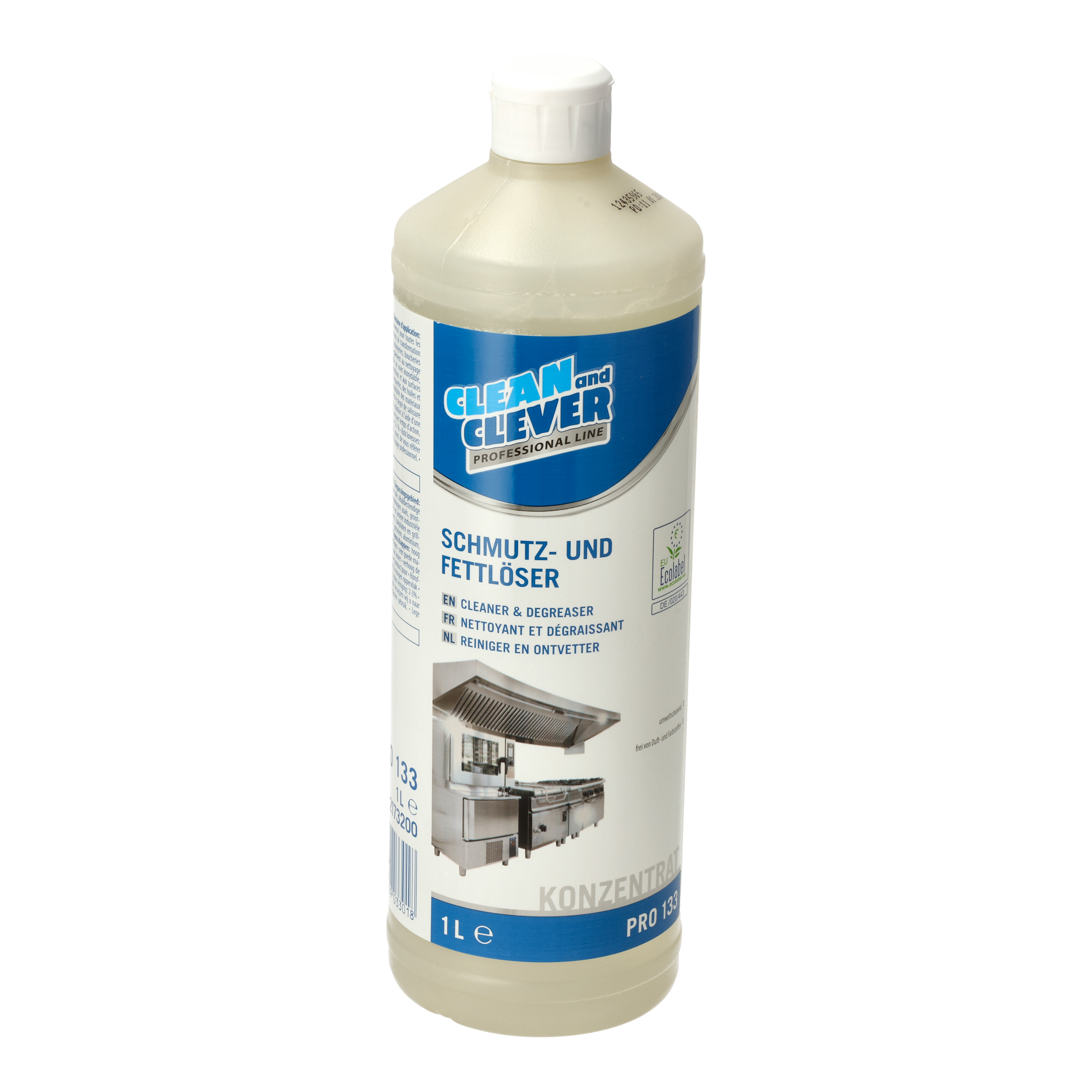 CLEAN and CLEVER PROFESSIONAL Schmutz- & Fettlöser PRO133 - 1 Liter