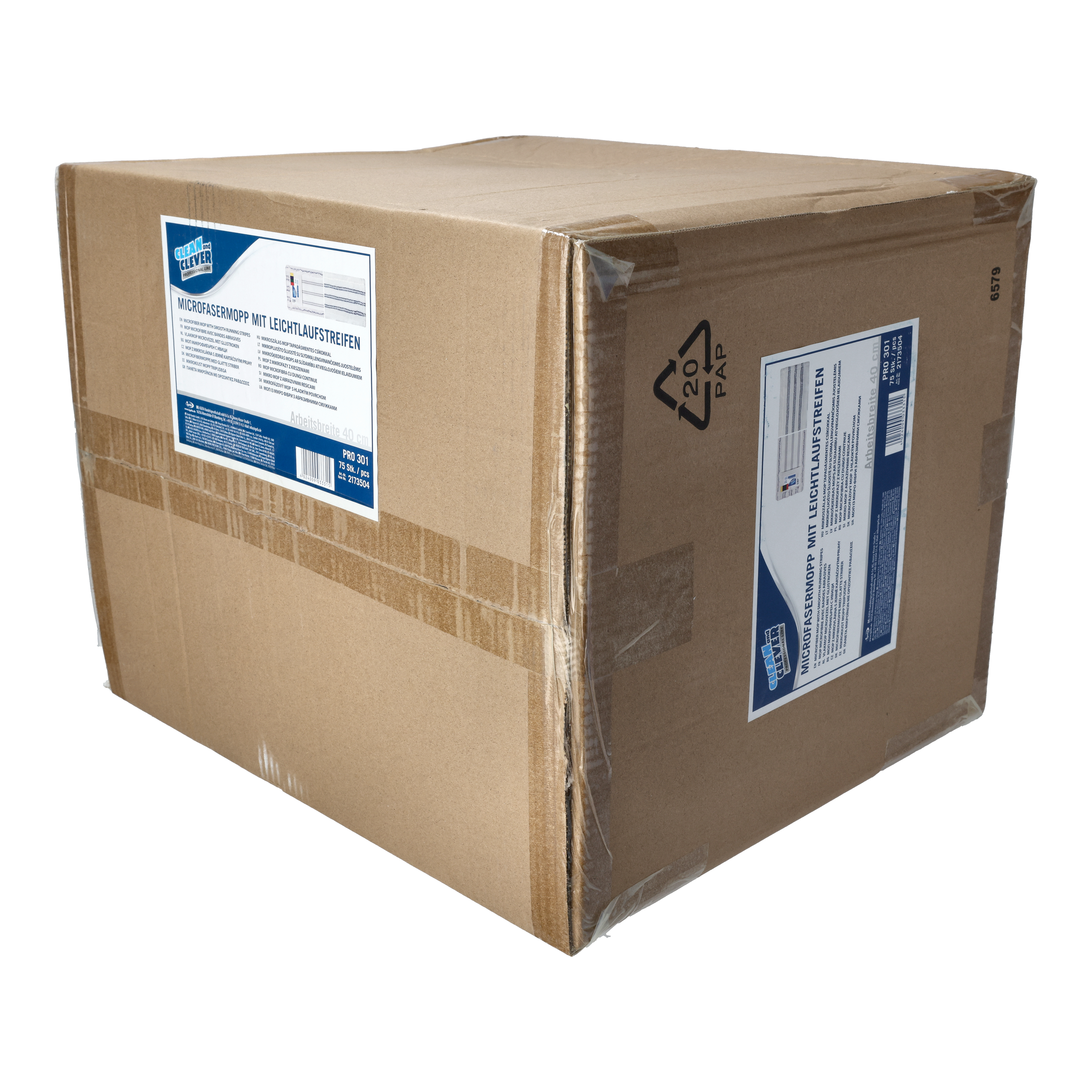 CLEAN and CLEVER PROFESSIONAL Microfasermopp PRO301 - 40 cm | Levejo