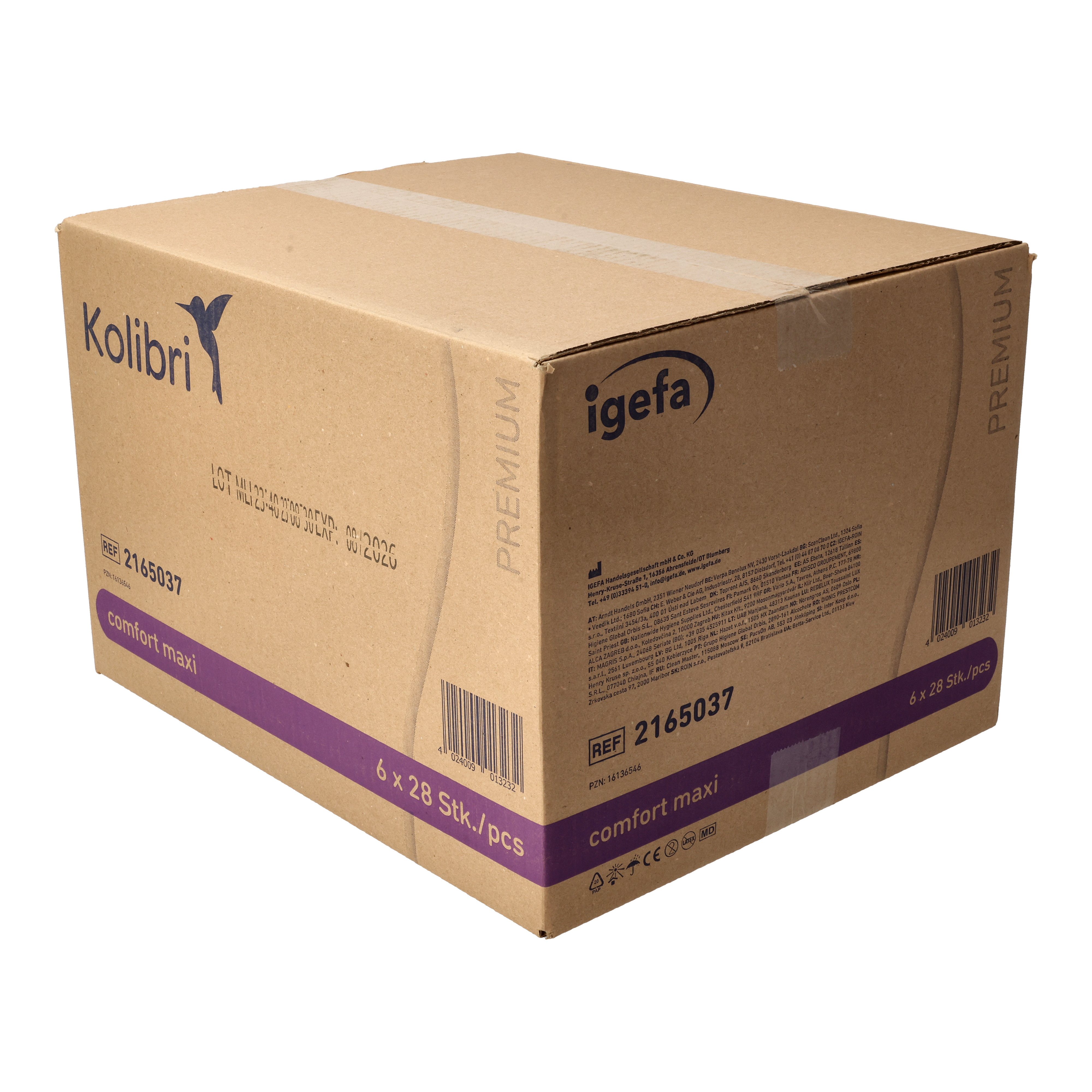 Kolibri comfort PREMIUM maxi Einlagen - 700 ml | Levejo