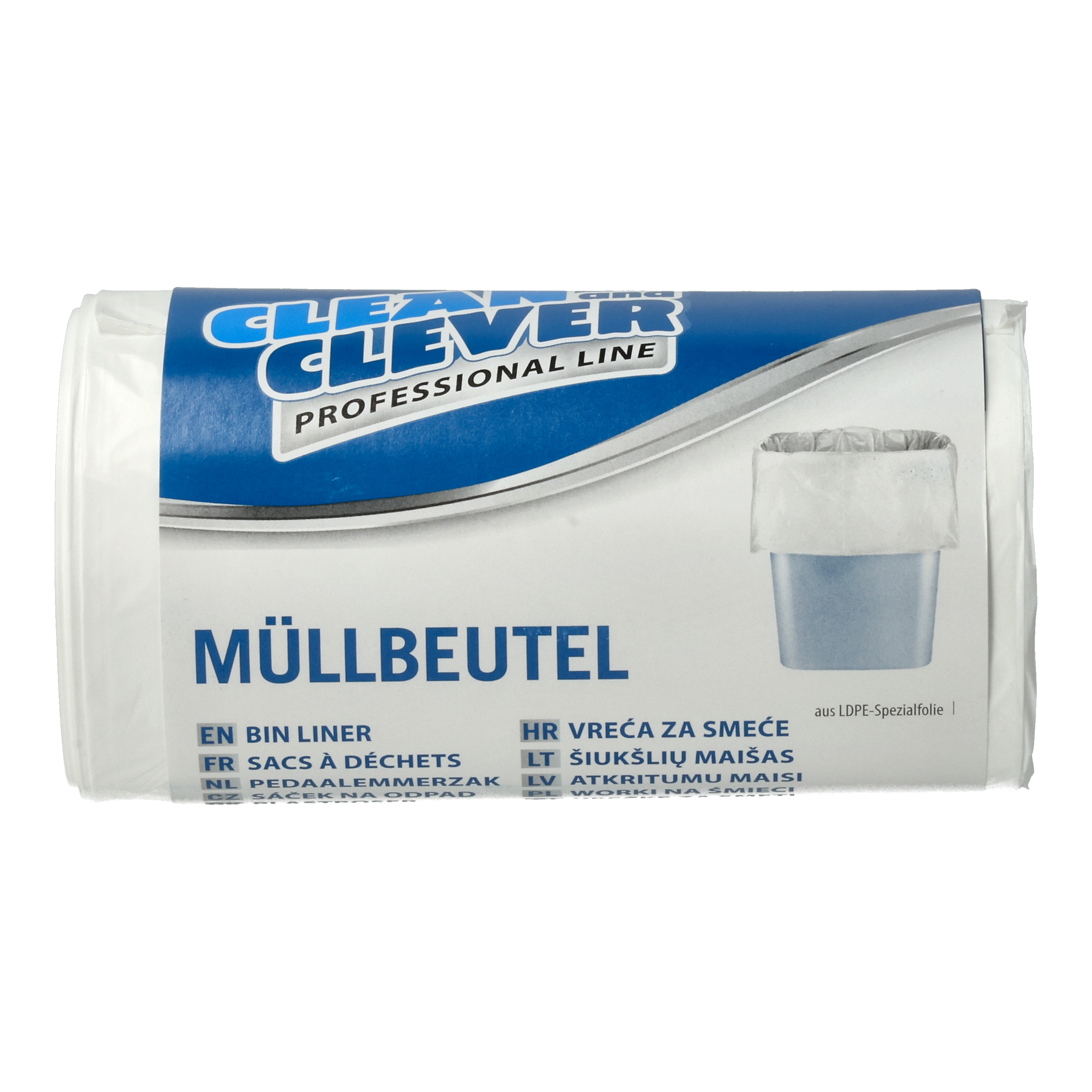 Ein Bild von CLEAN and CLEVER PROFESSIONAL Müllbeutel PRO73 - 18 Liter