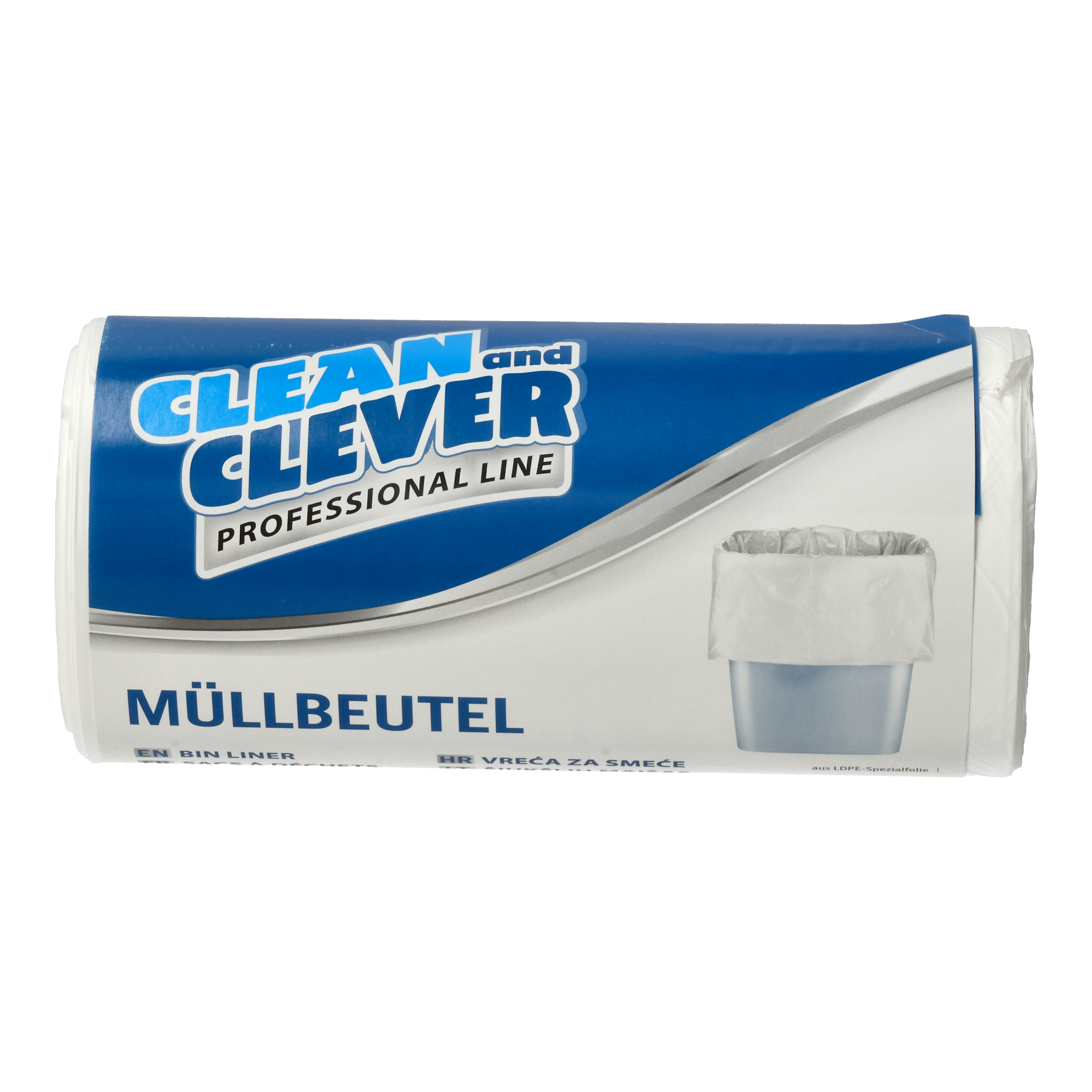 Ein Bild von CLEAN and CLEVER PROFESSIONAL Müllbeutel PRO73 - 60 Liter