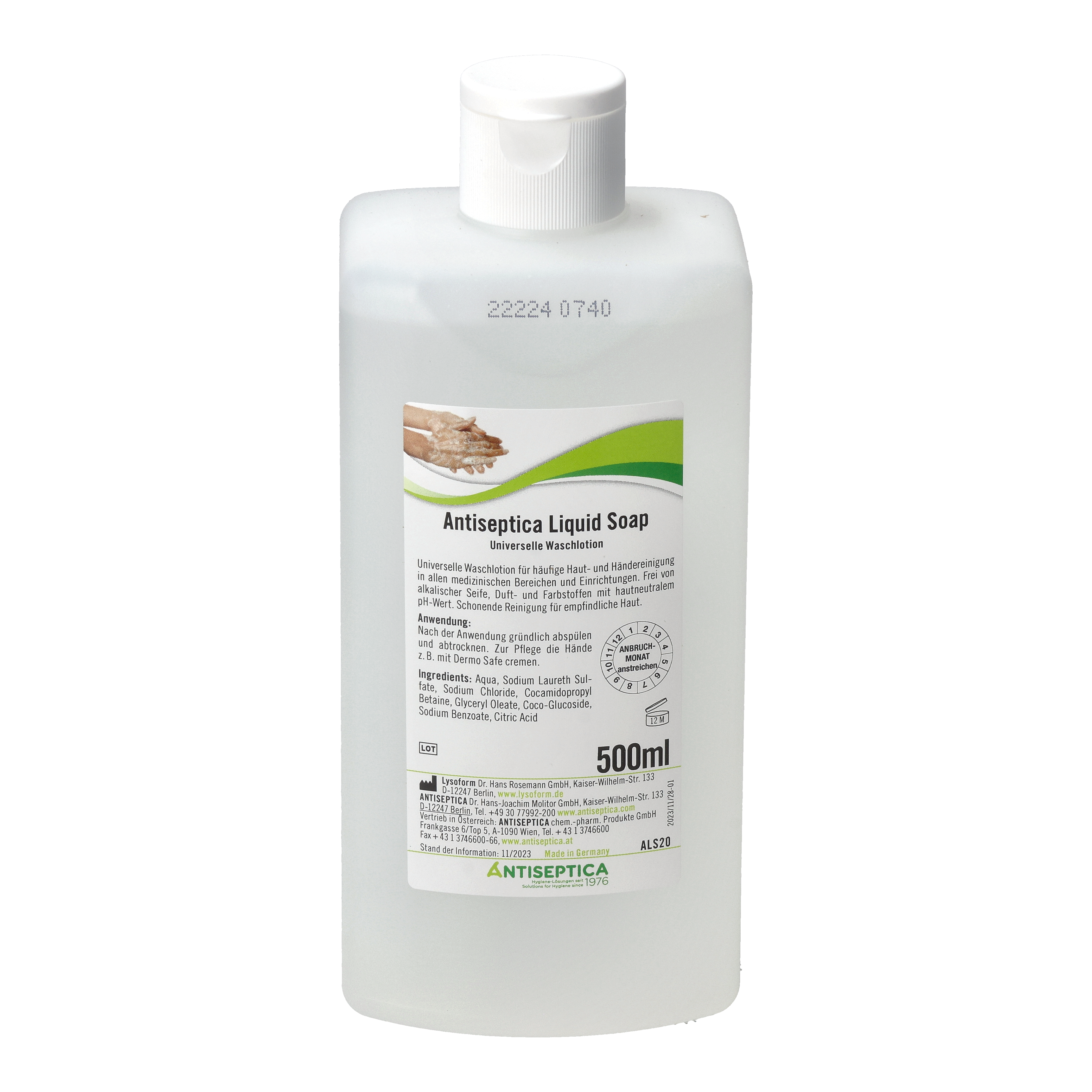 Ein Bild von Antiseptica Liquid Soap Waschlotion - 500 ml