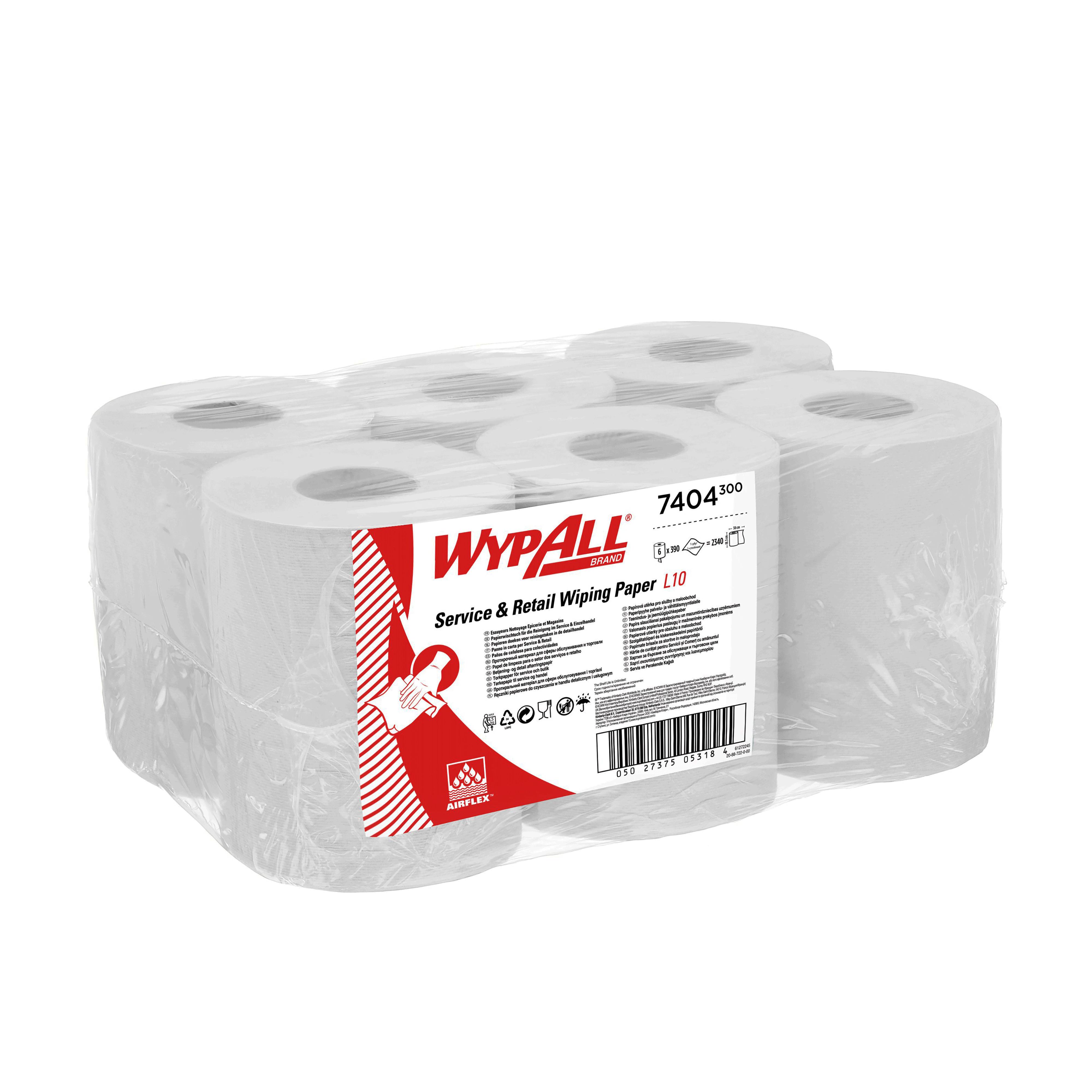 Wypall L10 Papierwischtücher - 1-lagig