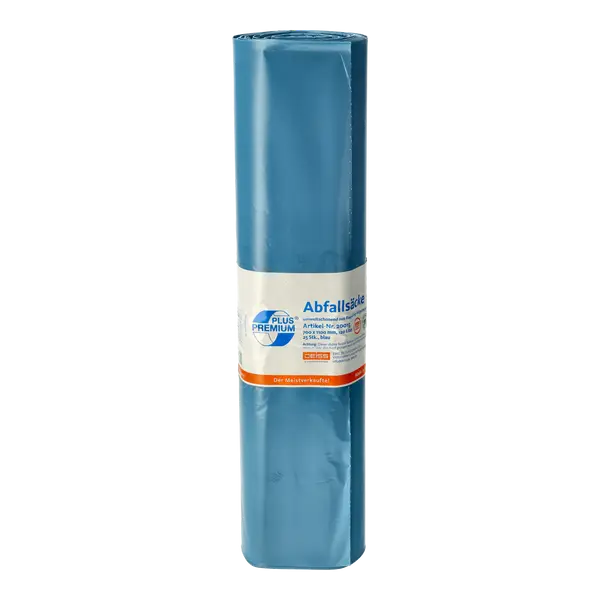 Ein Bild von Deiss Premium Plus Abfallsäcke 120 Liter -Der Meistverkaufte- - blau