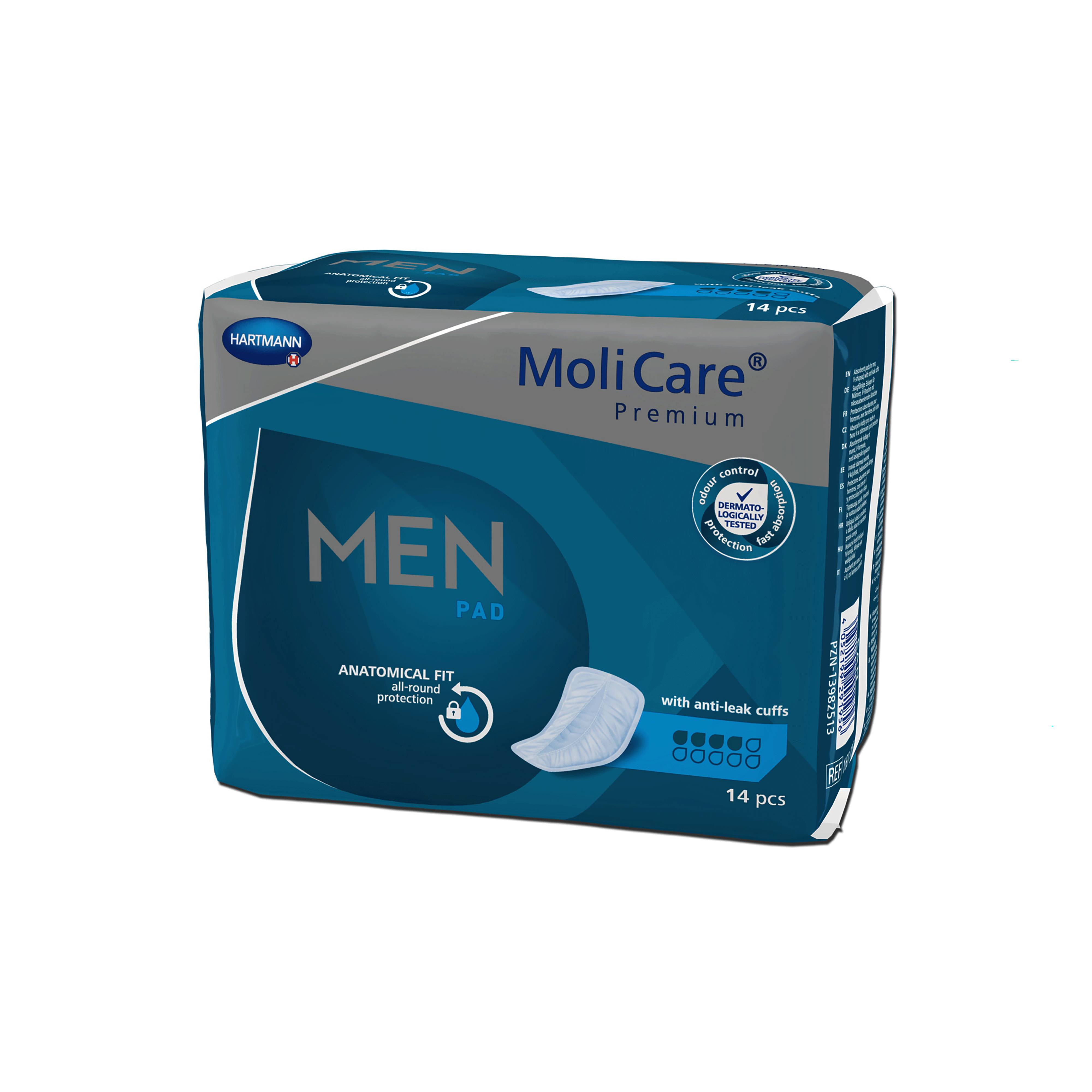 Ein Bild von Hartmann MoliCare Premium Men Pad 4 Inkontinenzeinlage - 546 ml