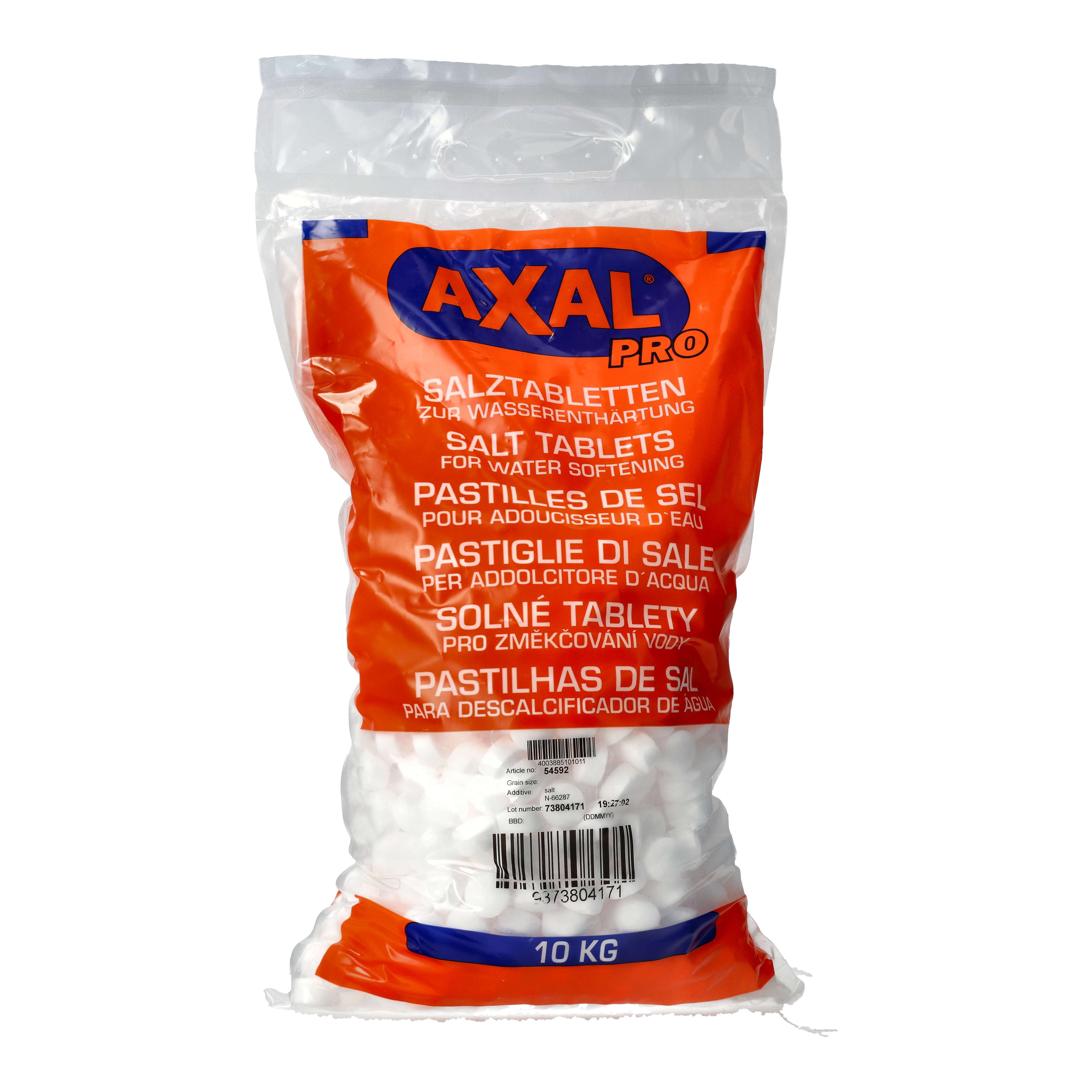 Ein Bild von Axal Pro Siedesalztabletten - 10 kg