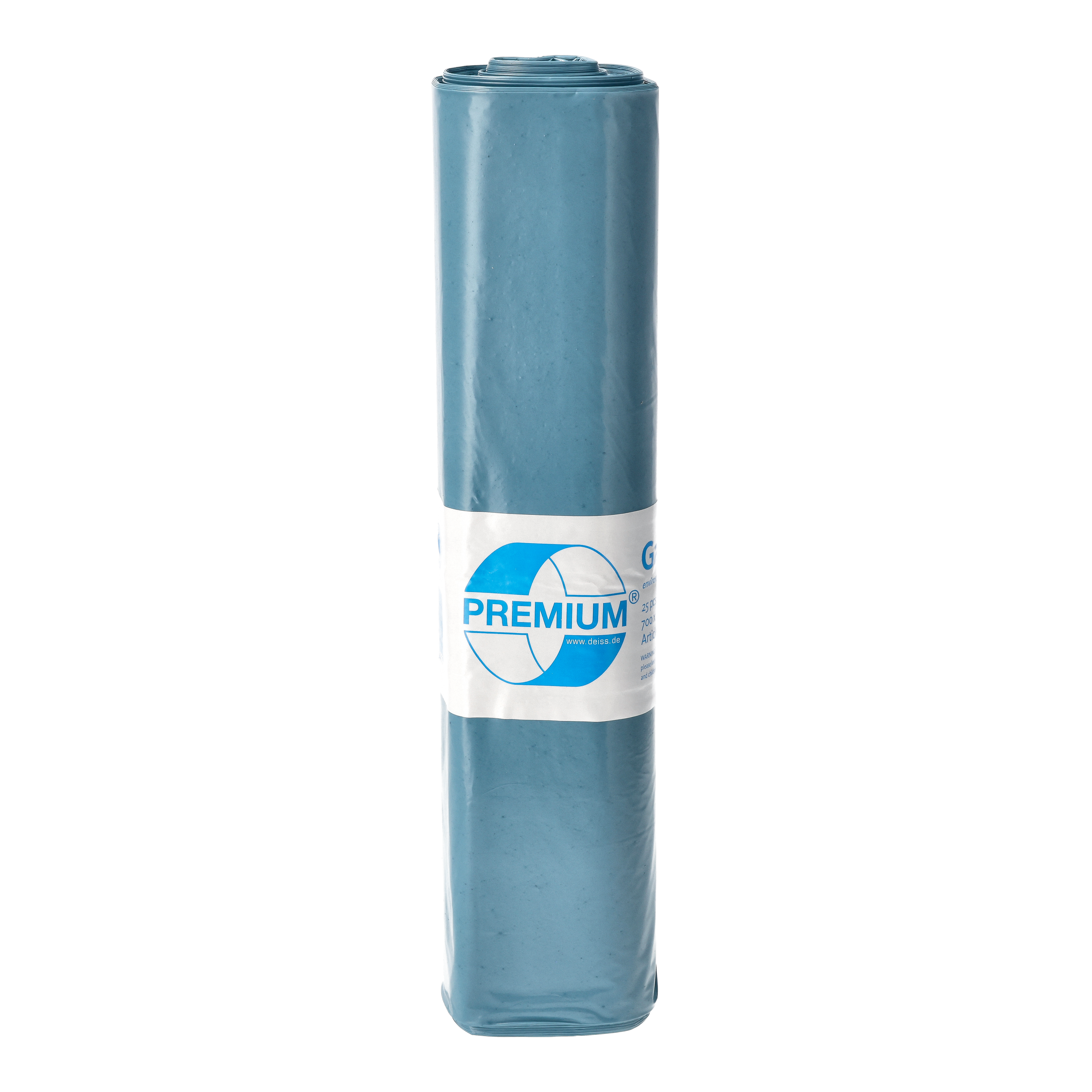 Ein Bild von Deiss Premium Abfallsäcke 120 Liter Typ 60 - blau