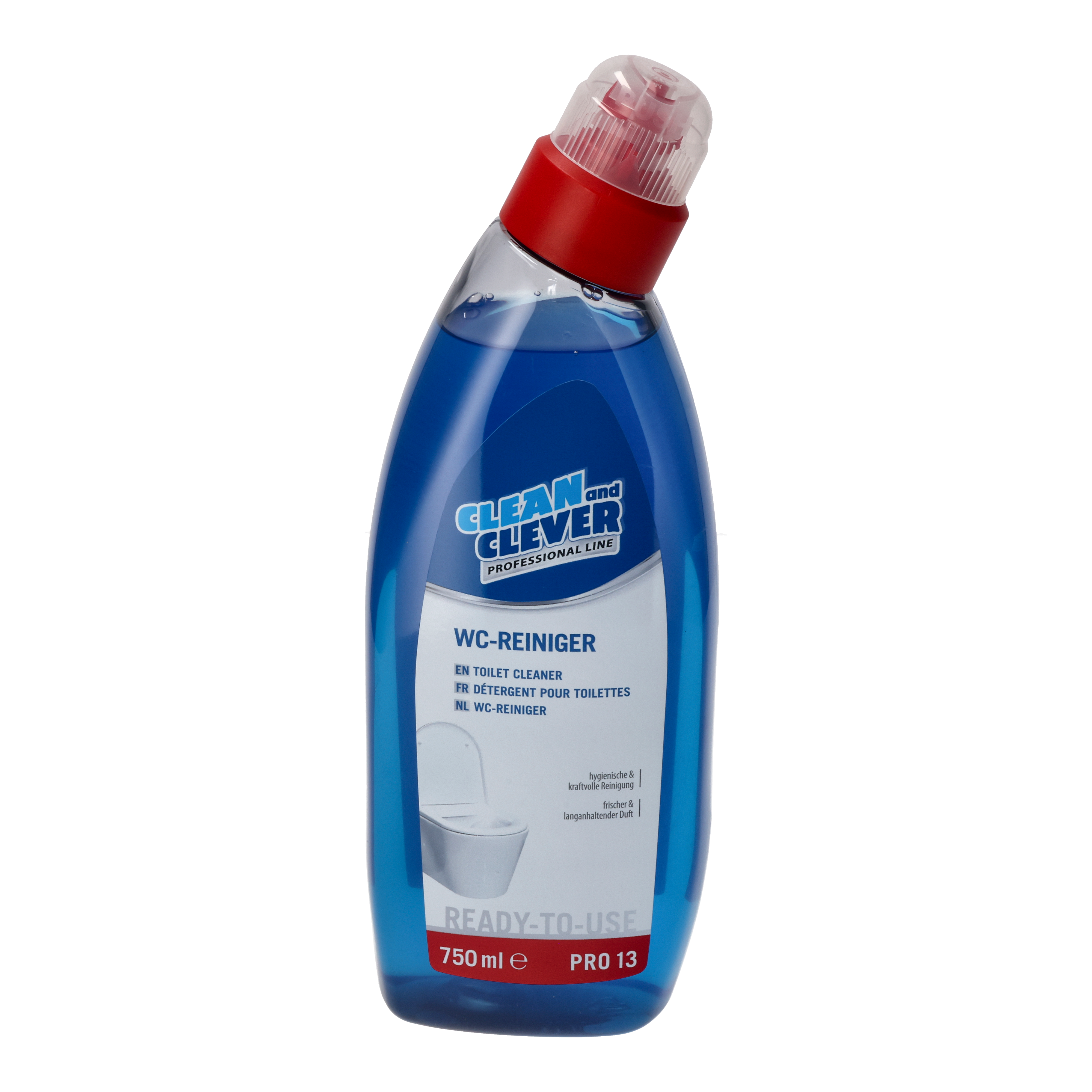 Ein Bild von CLEAN and CLEVER PROFESSIONAL WC-Reiniger PRO13 - 750 ml