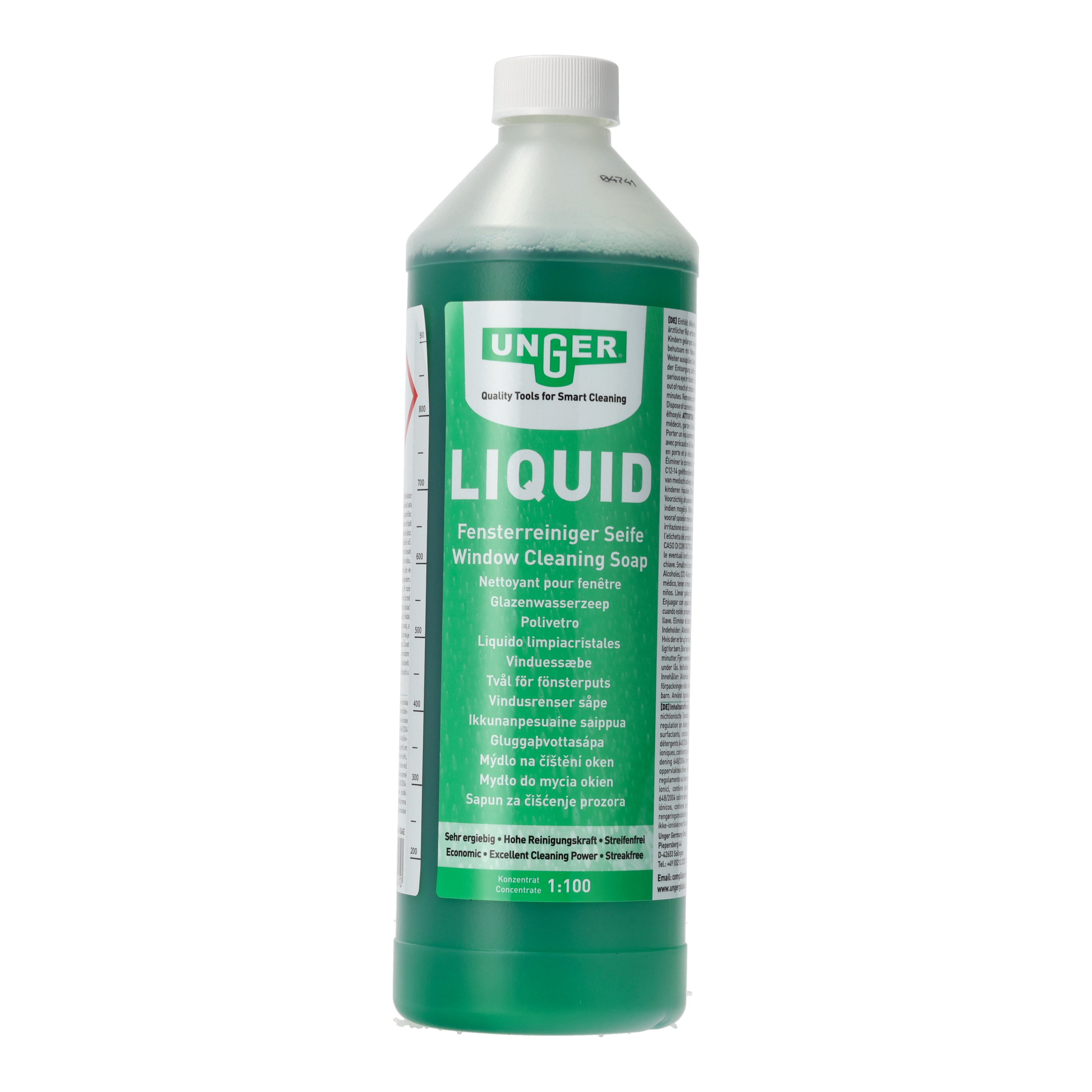 Unger Liquid Fensterreinigungsseife - 1 Liter