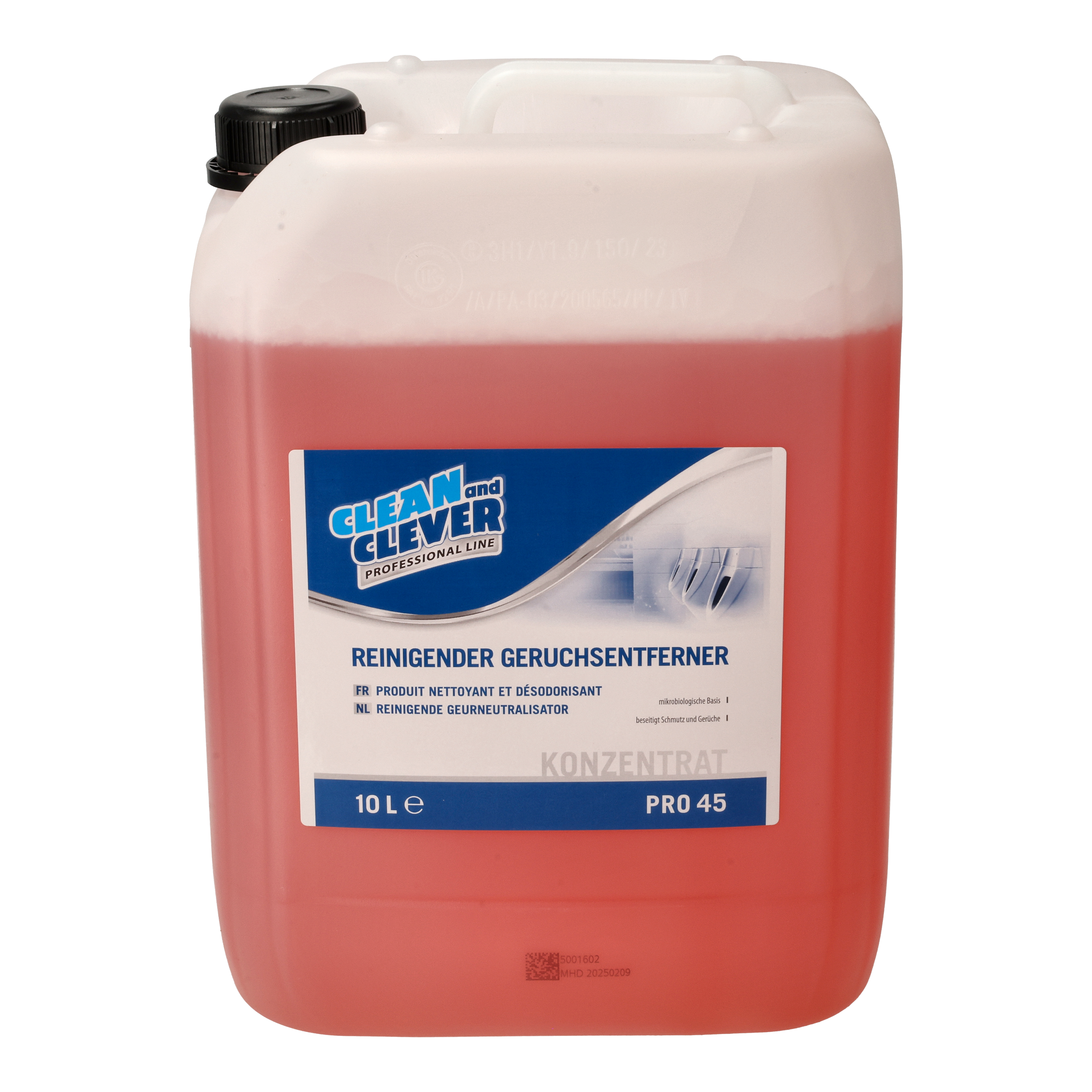 CLEAN and CLEVER PROFESSIONAL Geruchsentferner PRO45 - 10 Liter