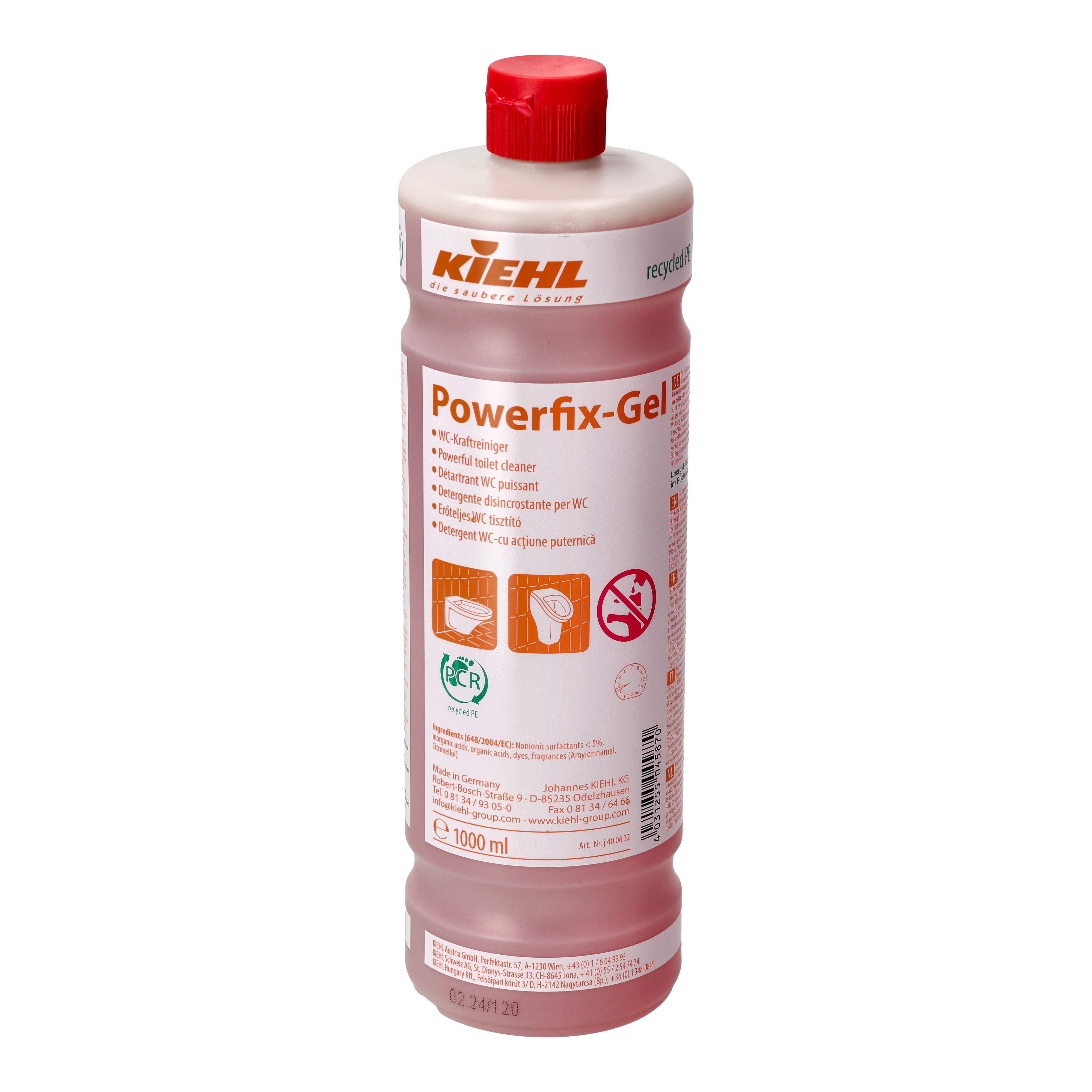 Ein Bild von Kiehl Powerfix-Gel WC-Kraftreiniger - 1 Liter