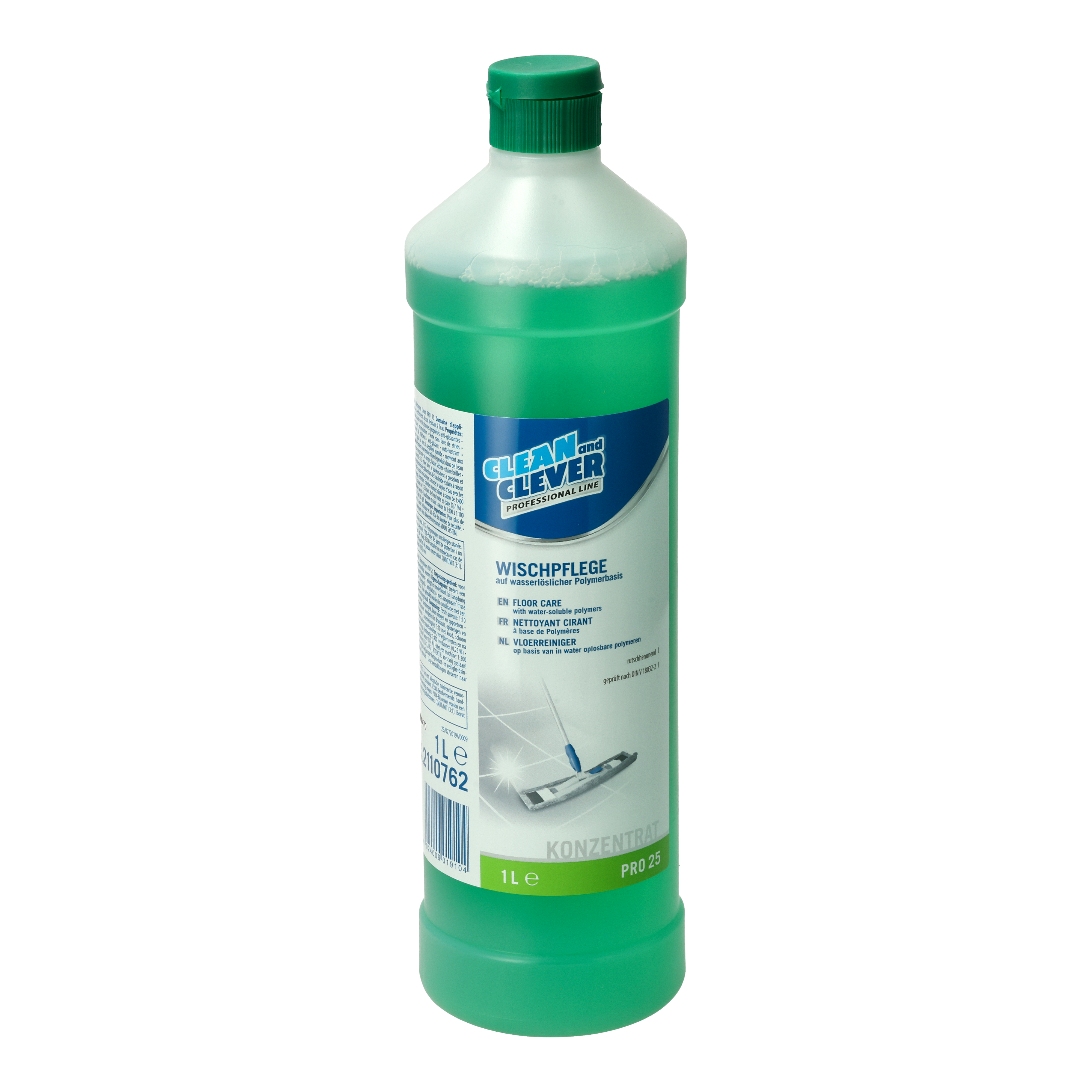 Ein Bild von CLEAN and CLEVER PROFESSIONAL Wischpflege PRO25 - 1 Liter