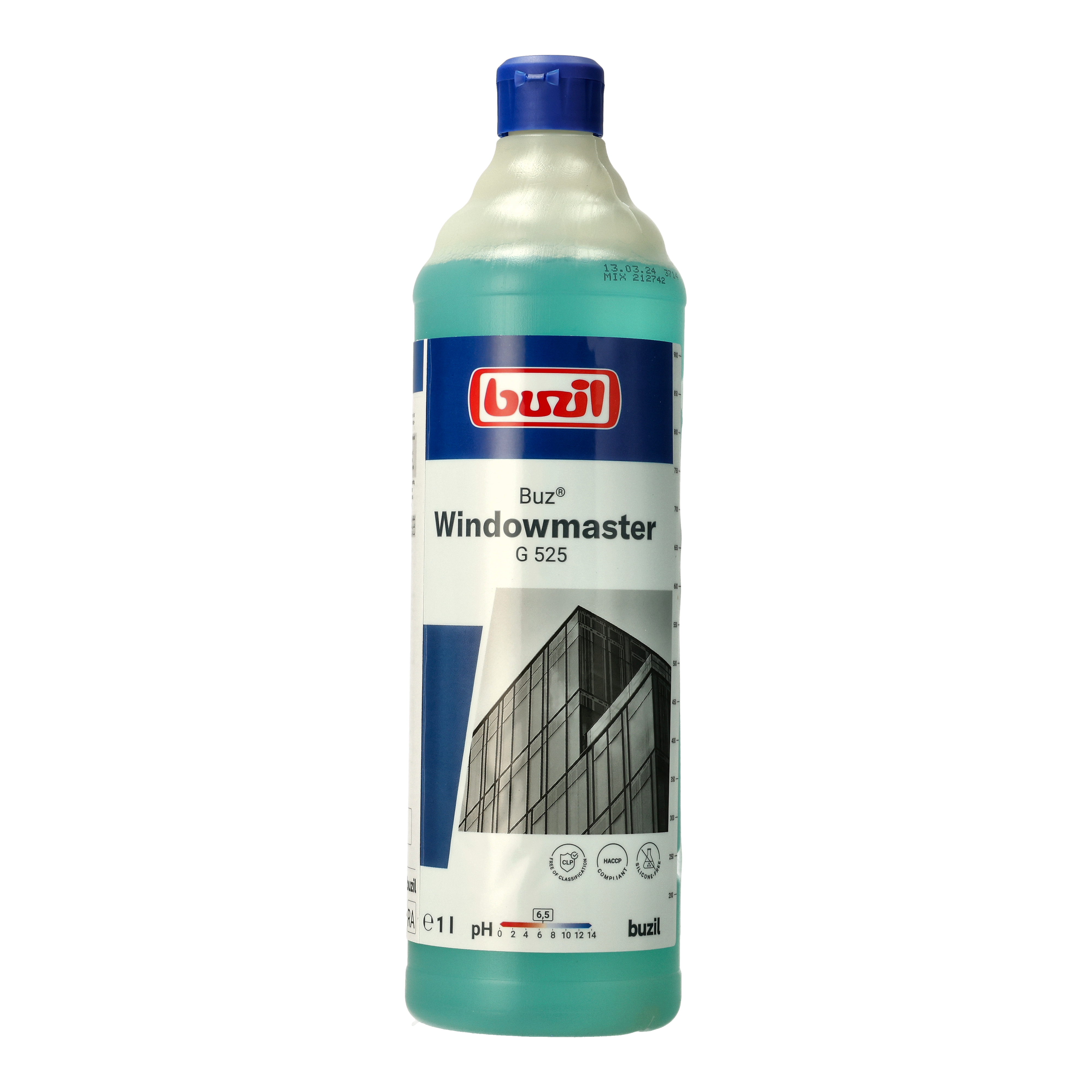 Buzil G 525 BUZ windowMASTER Glasreiniger - 1 Liter