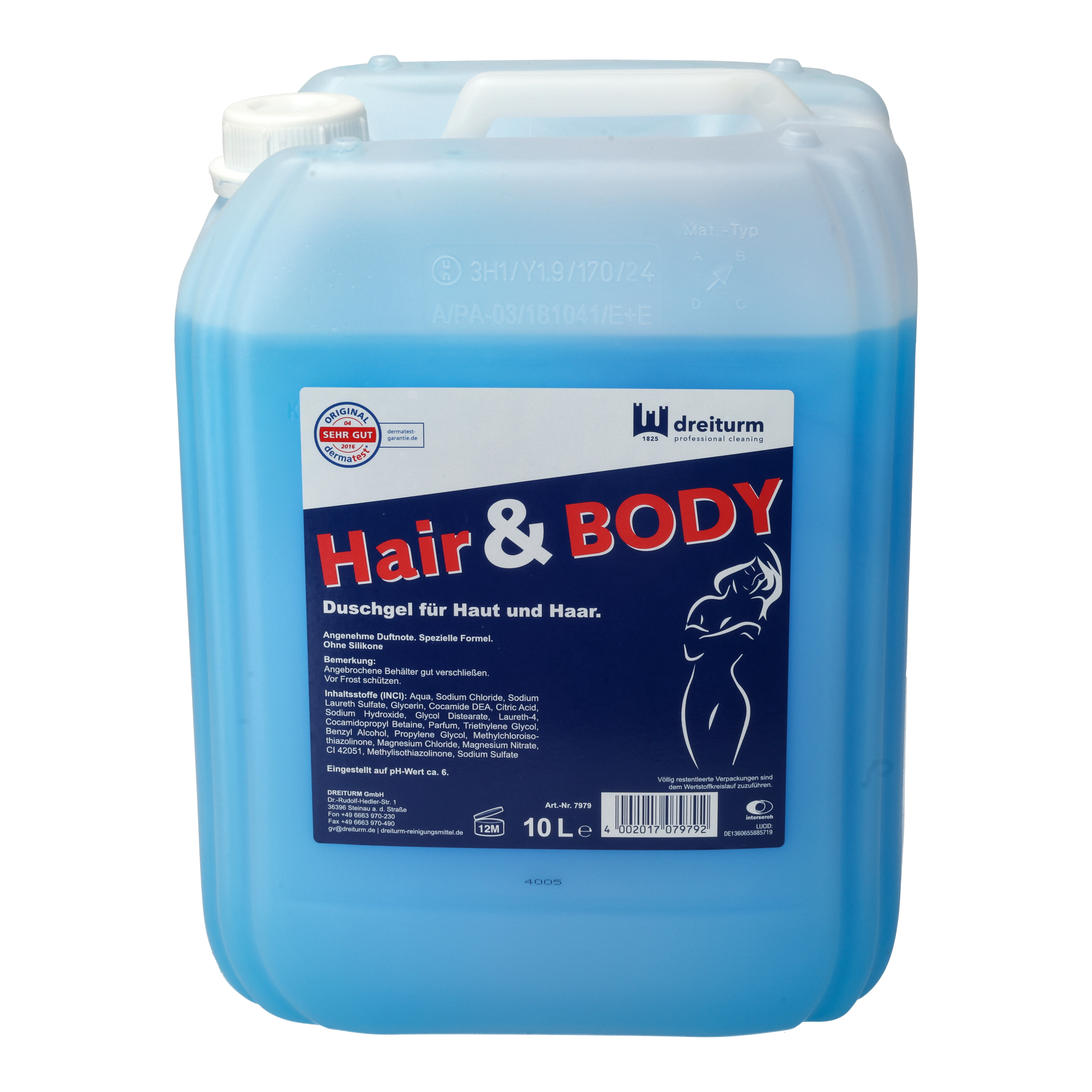 Ein Bild von Dreiturm Hair & Body Shampoo - 10 Liter