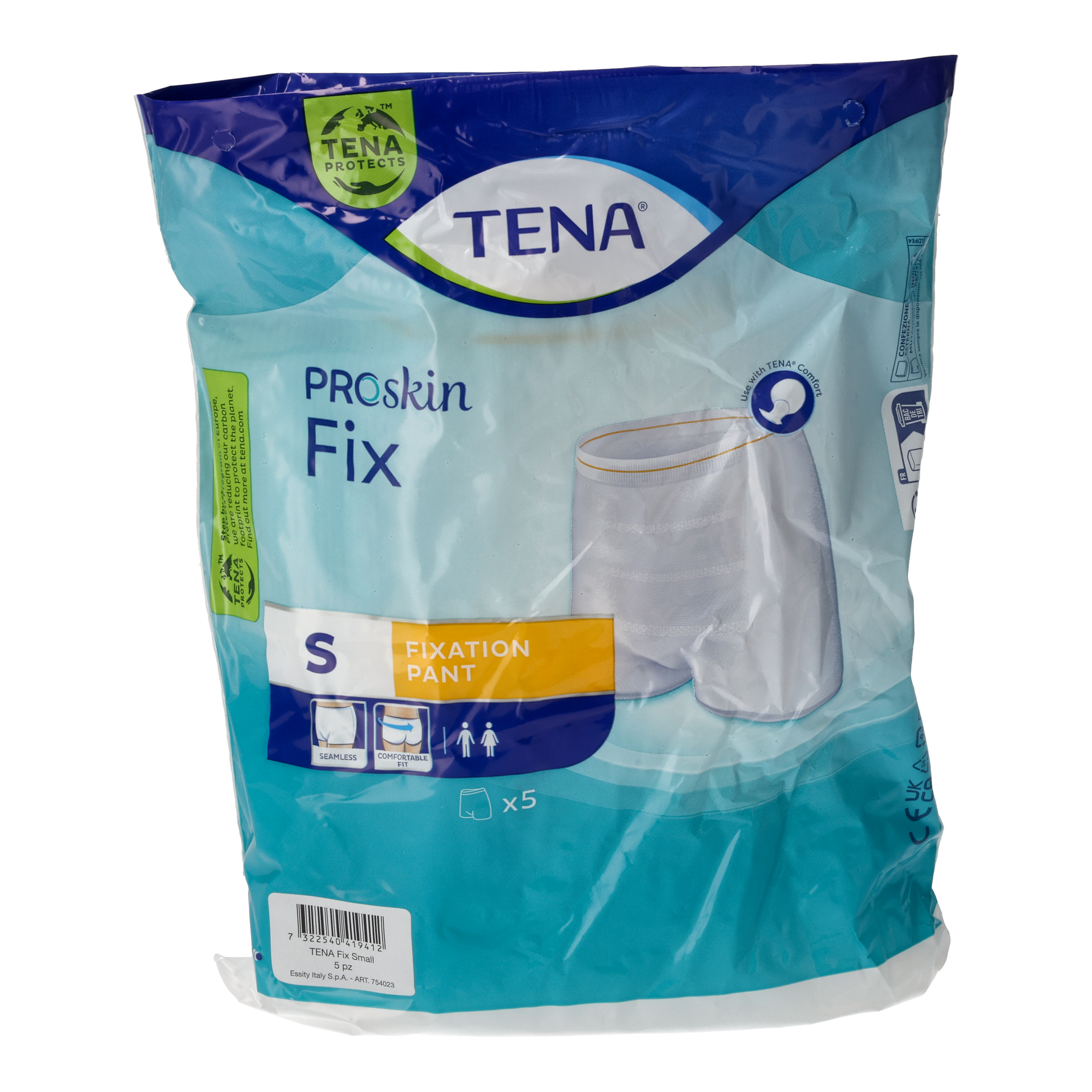 Ein Bild von Tena Fix Premium Fixierhosen - S