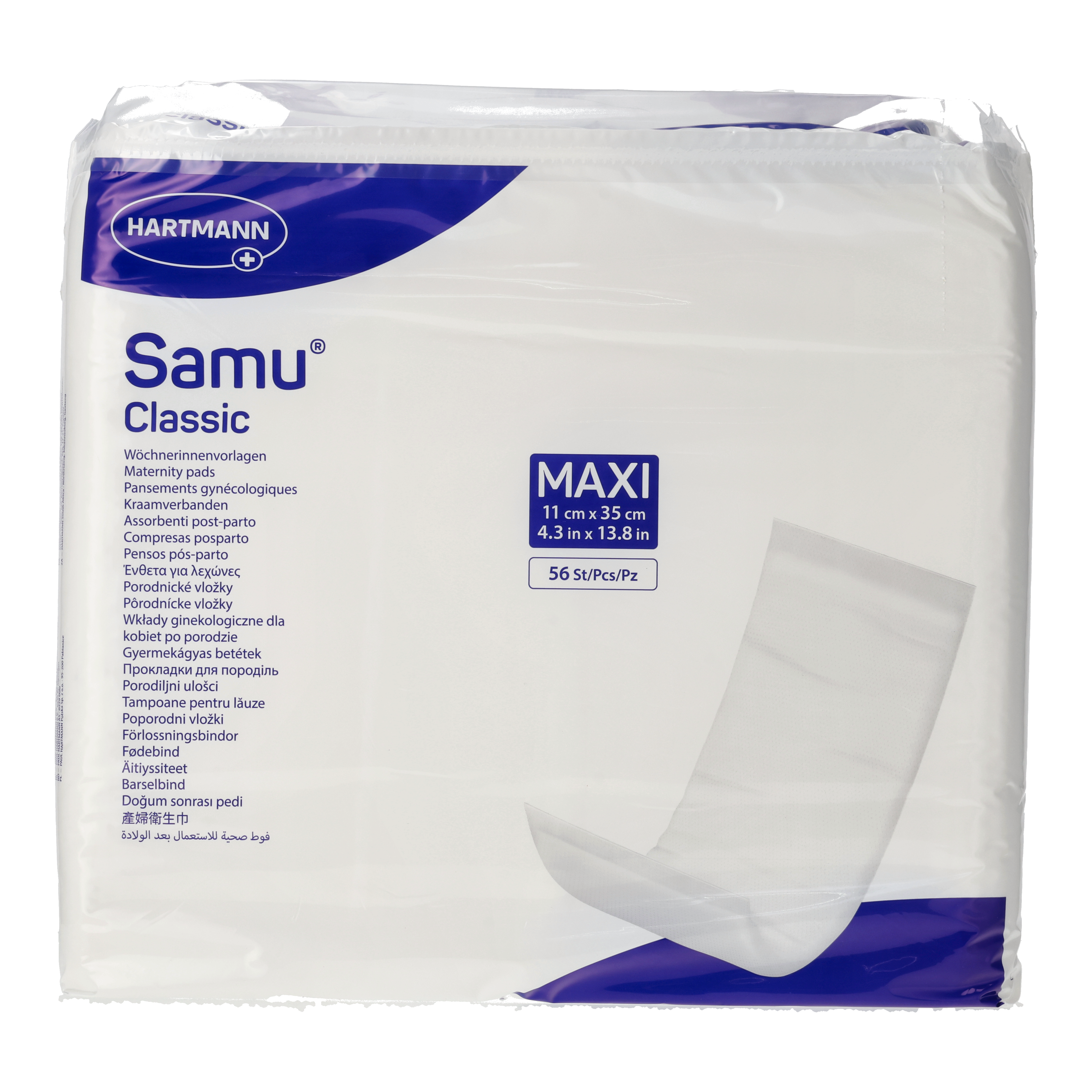 Hartmann Samu-Vorlage maxi classic - 11x35 cm