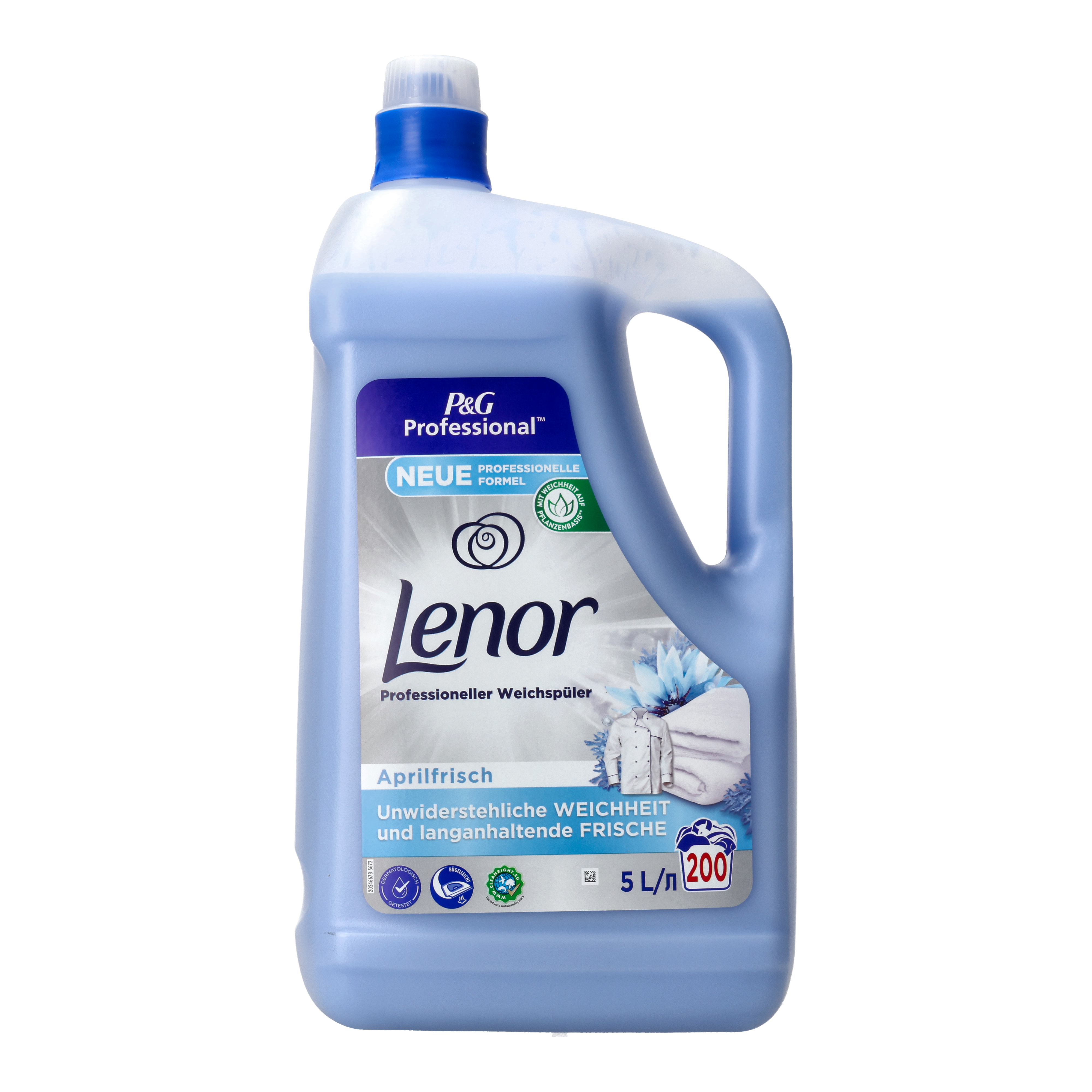 Ein Bild von Lenor Professional Aprilfrisch Weichspüler - 5 Liter