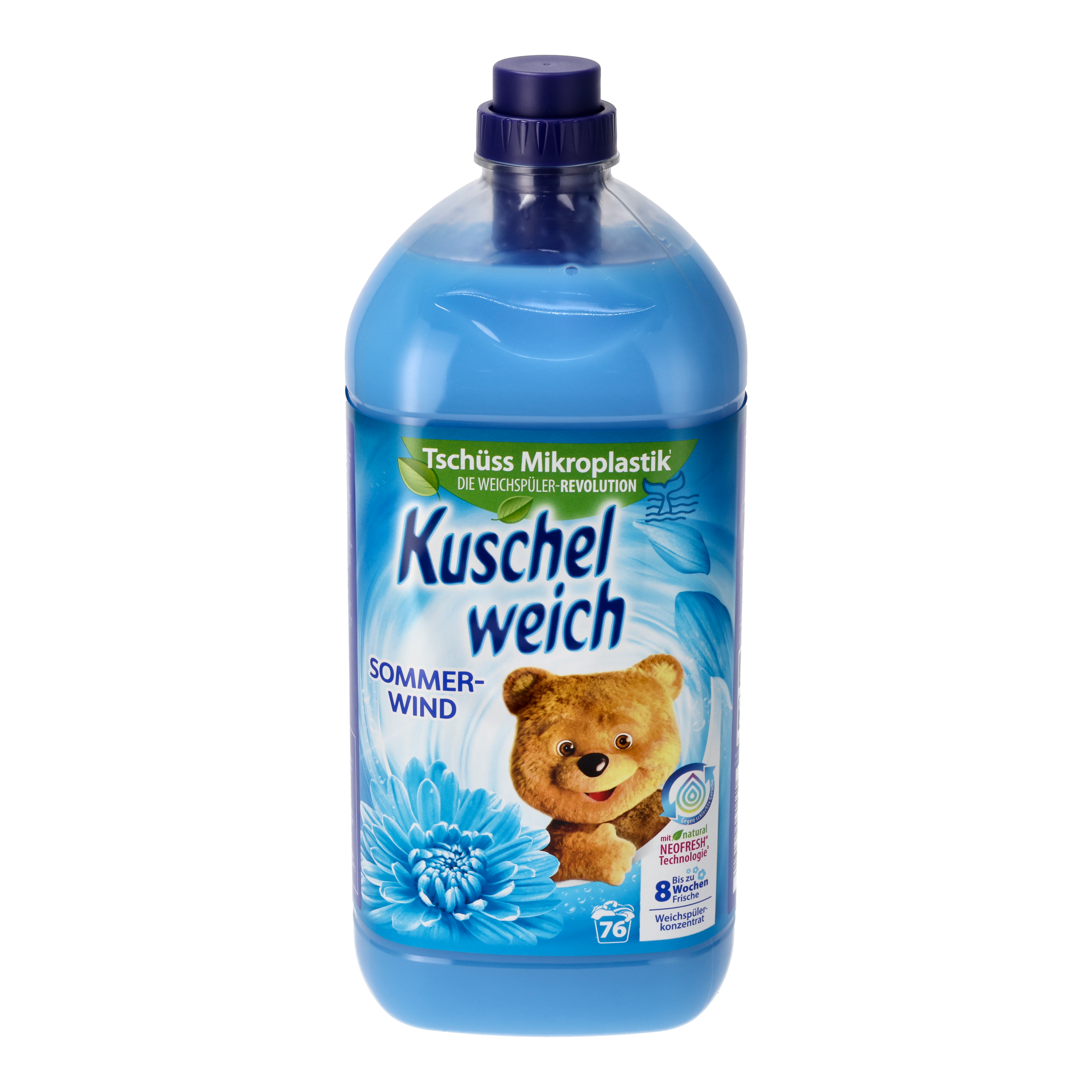 Ein Bild von Kuschelweich Weichspüler Sommerwind - 2 Liter